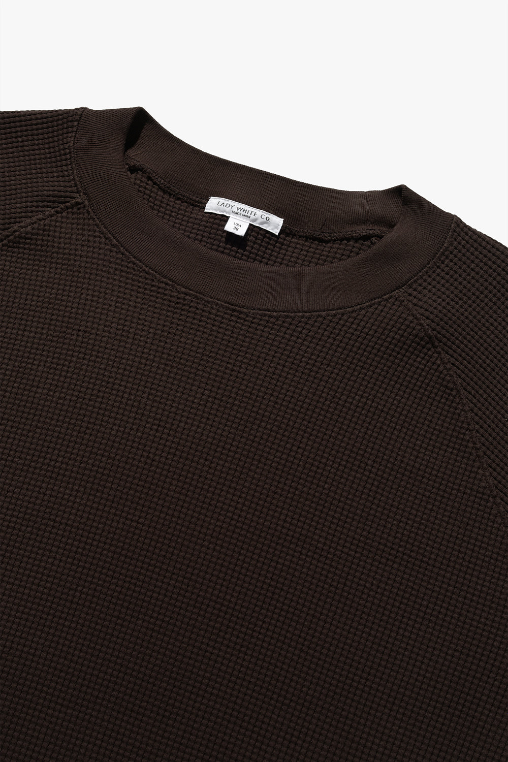 RAGLAN THERMAL - BLACK MUSHROOM