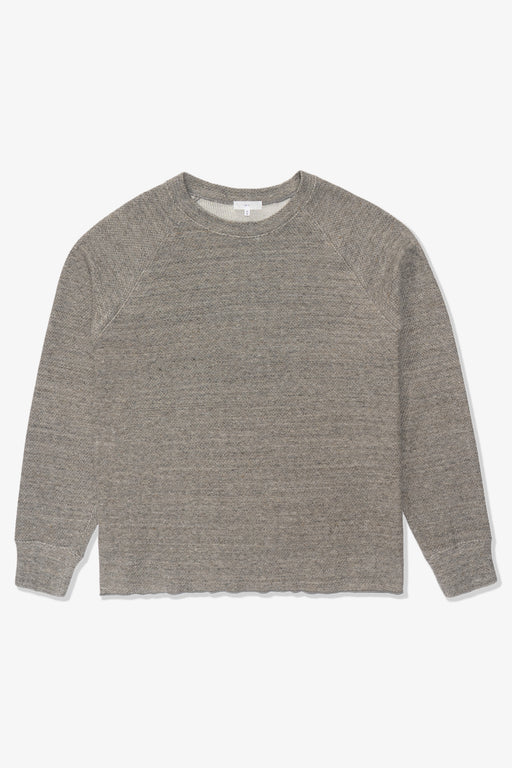 RAGLAN THERMAL - GREY MELANGE
