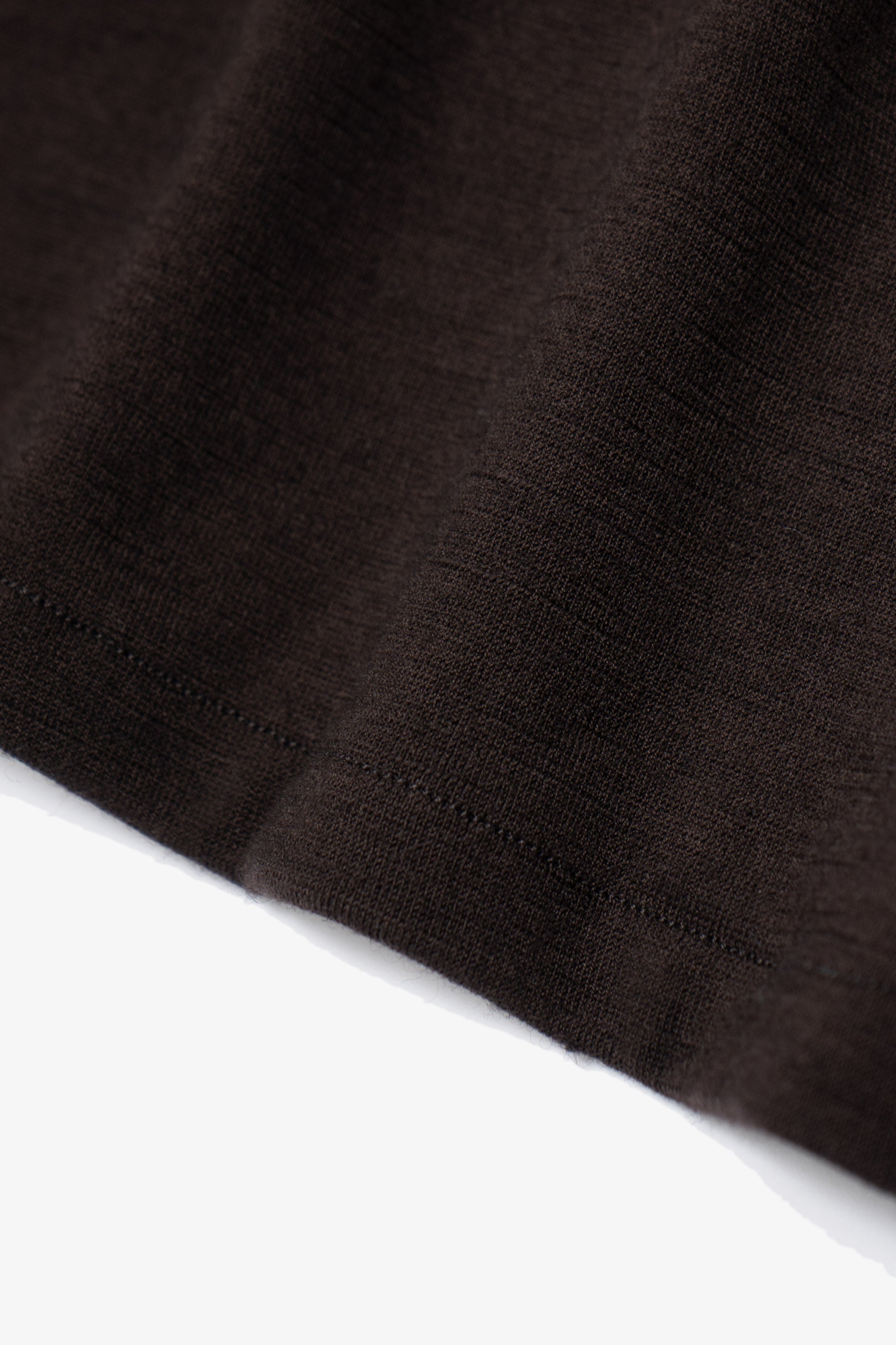 WOOL JERSEY POLO - WOODBERRY