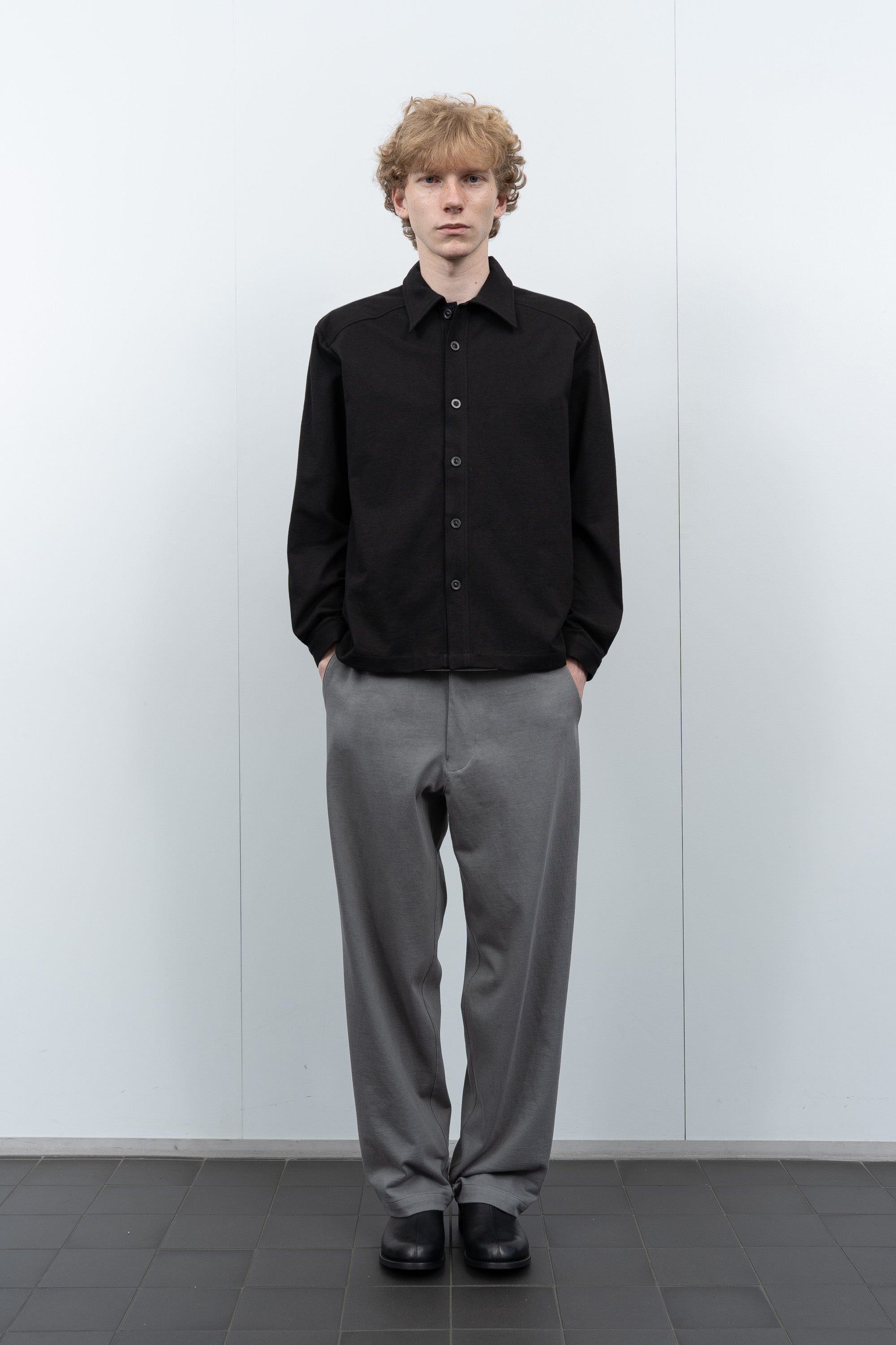 BARTLETT BUTTON DOWN - BLACK