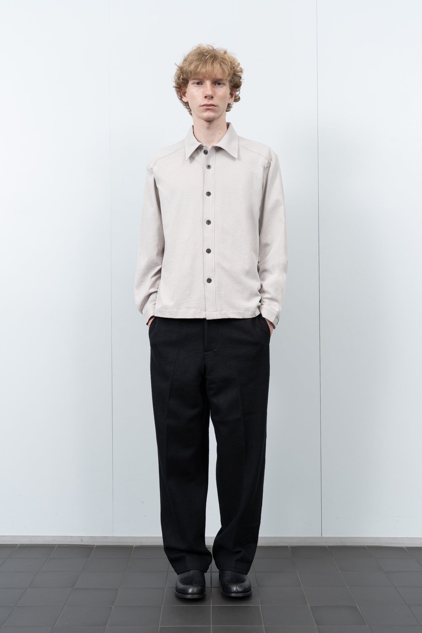 BARTLETT BUTTON DOWN - OAK GREY