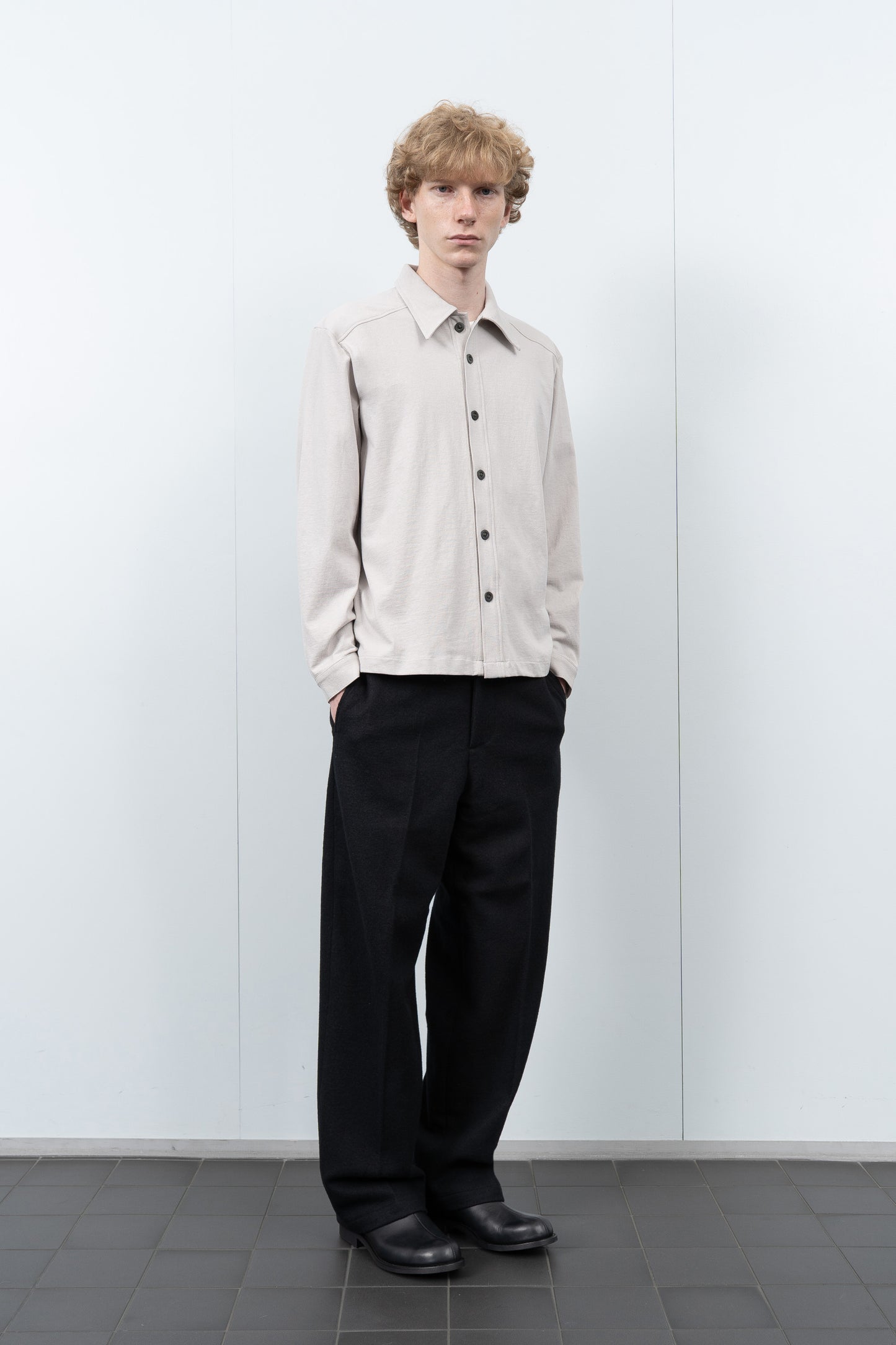 BARTLETT BUTTON DOWN - OAK GREY