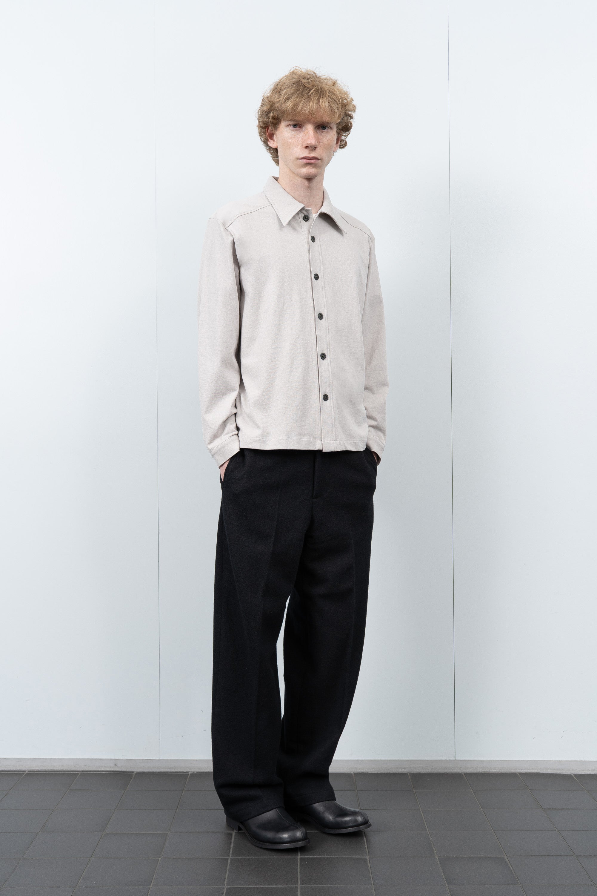 BARTLETT BUTTON DOWN - OAK GREY