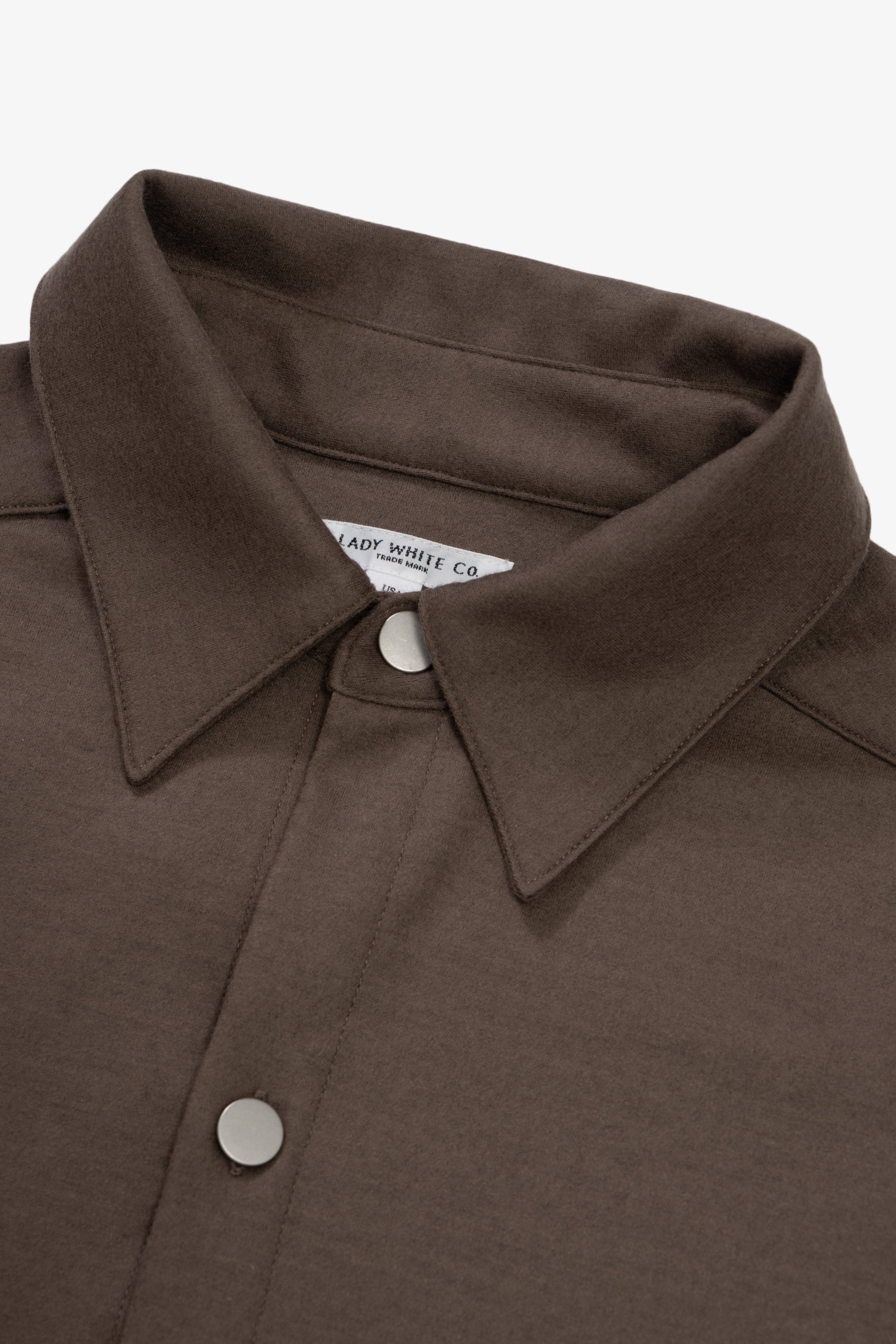 WOOL OVERSHIRT - CEMENT