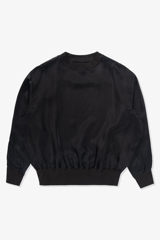 CUPRO PULLOVER - BLACK