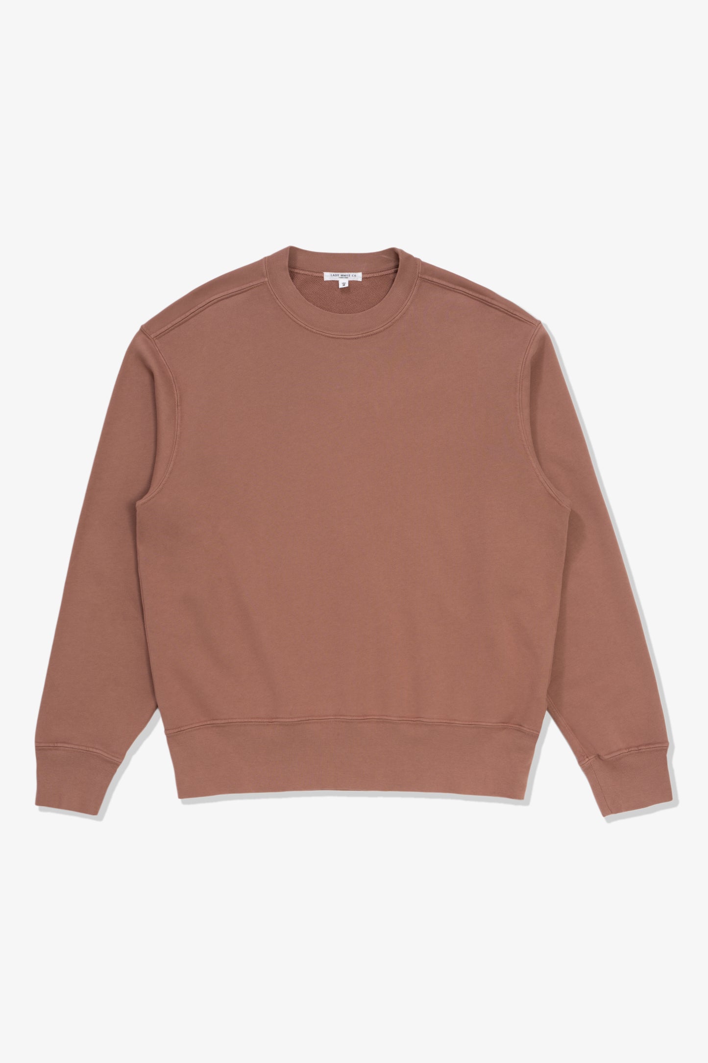 RELAXED SWEATSHIRT - DEEP MAUVE