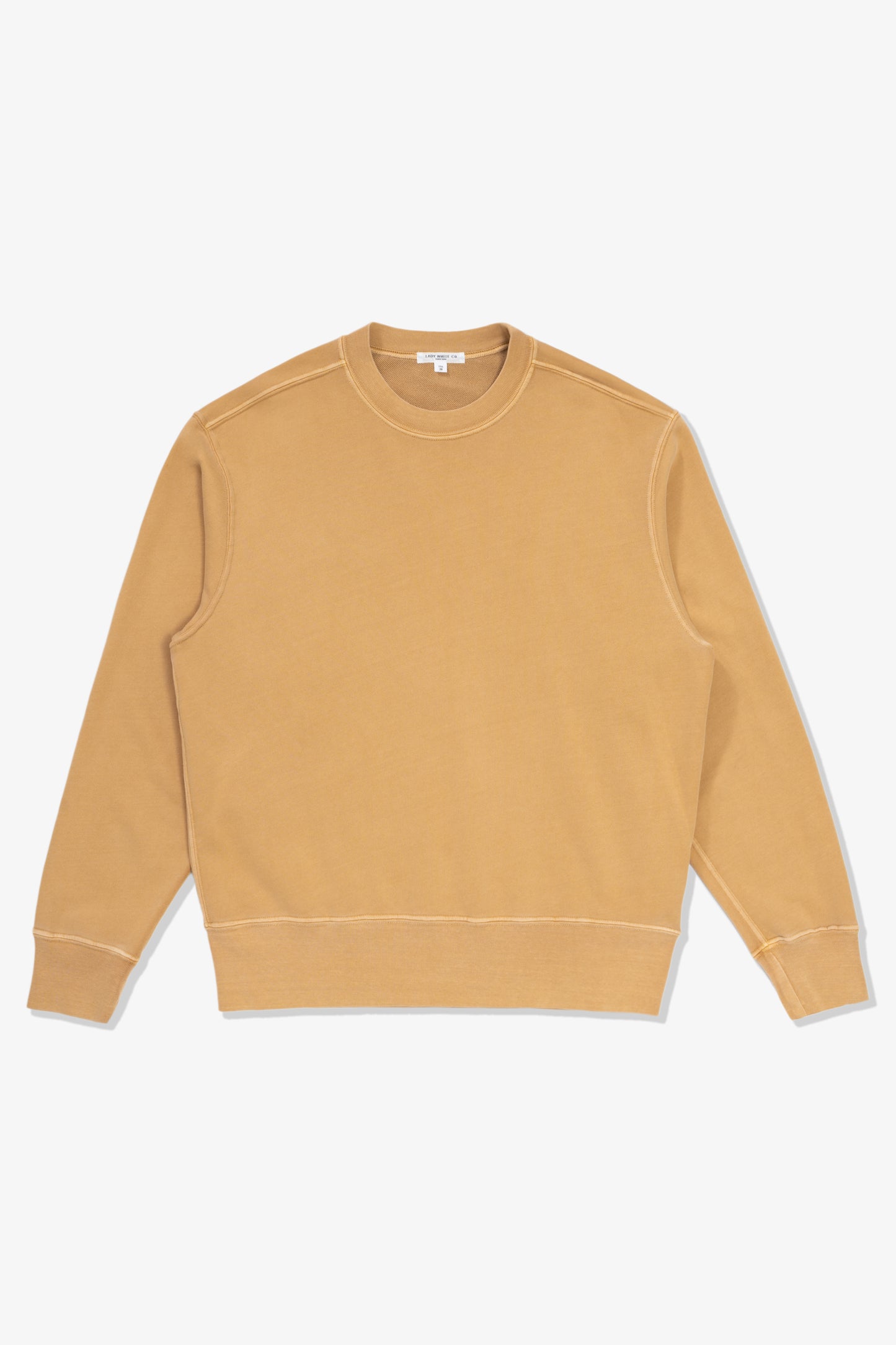 RELAXED SWEATSHIRT - MUSTARD PIGMENT