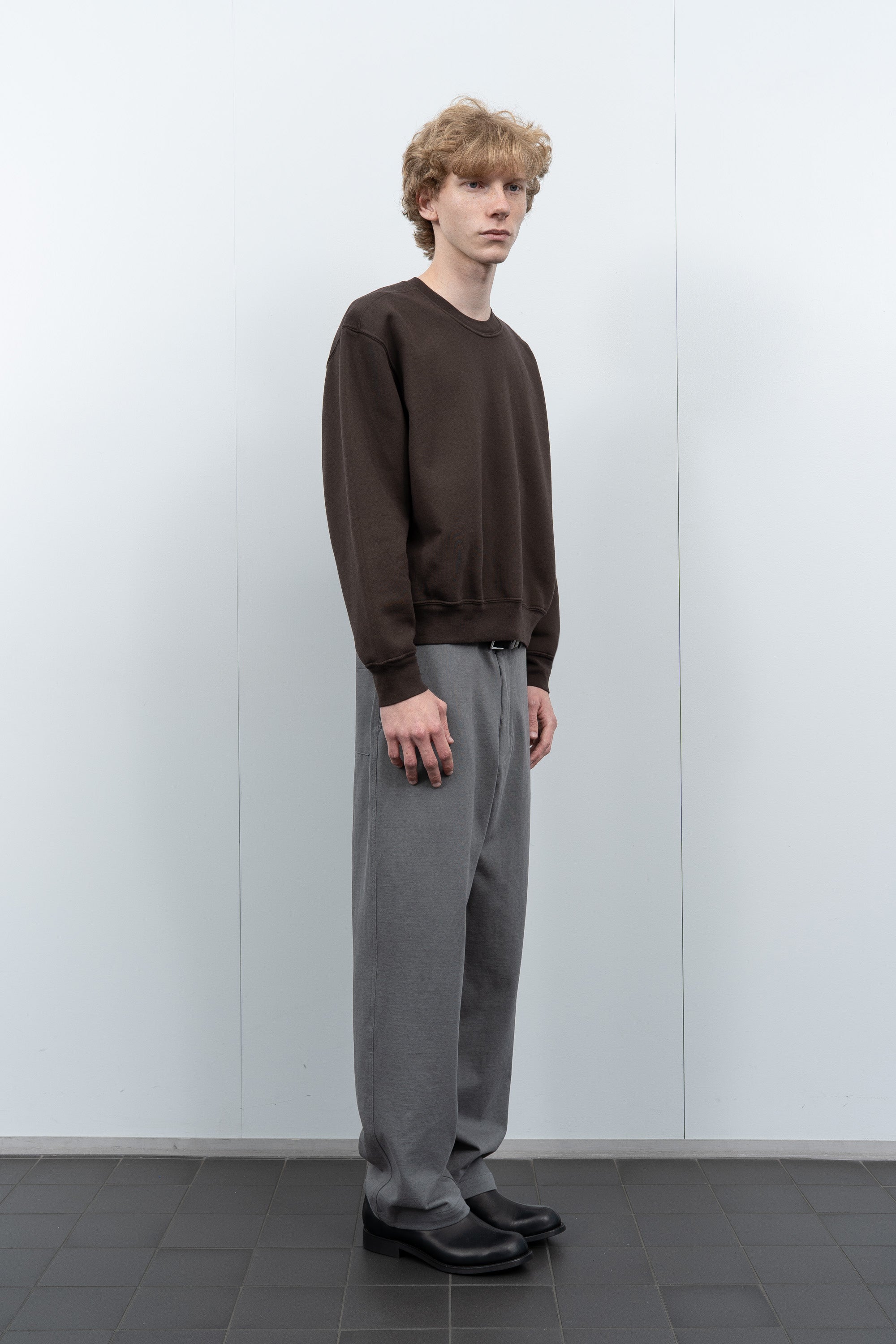 MINI CREWNECK - BLACK MUSHROOM