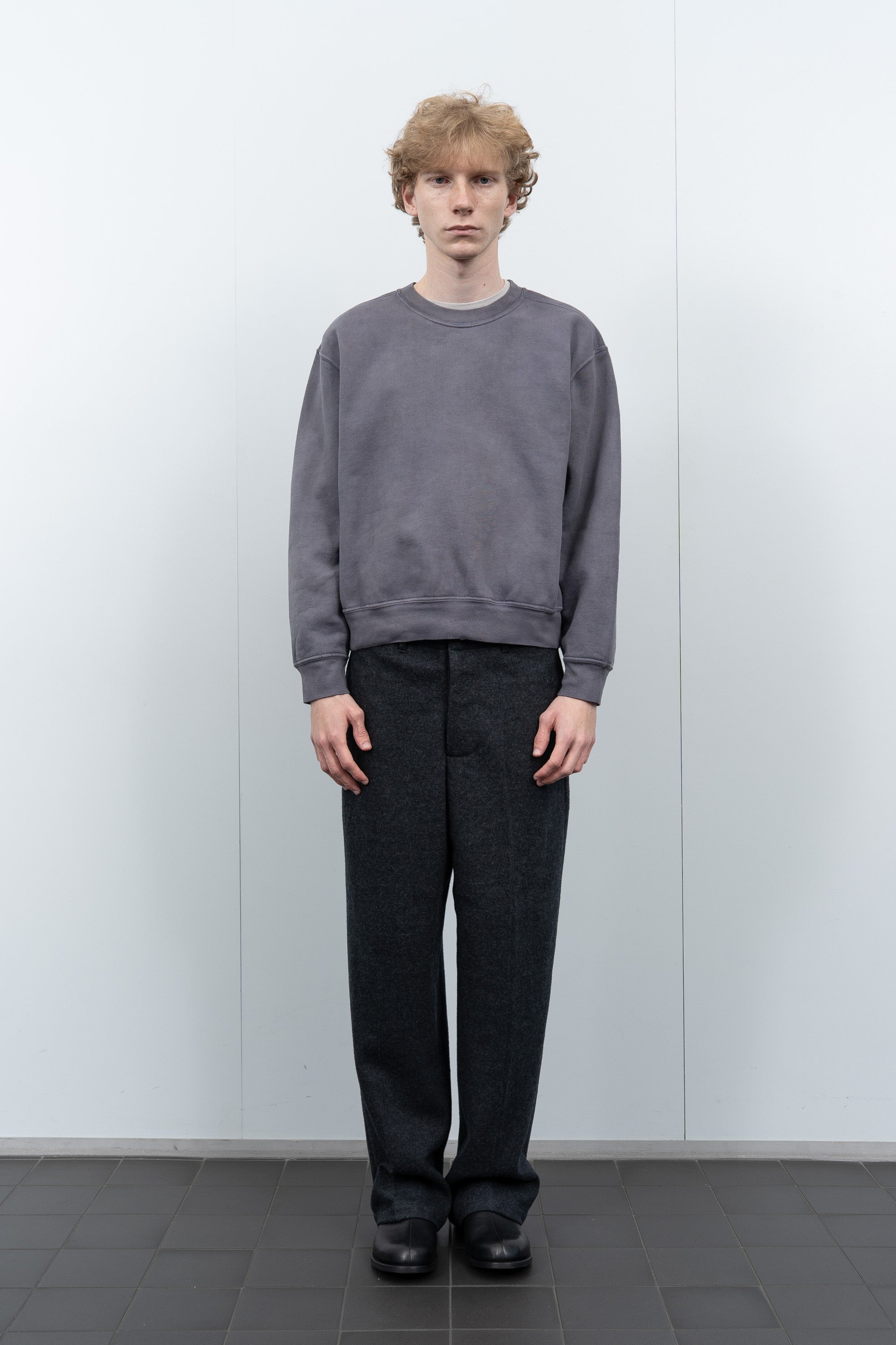 MINI CREWNECK - LOGWOOD