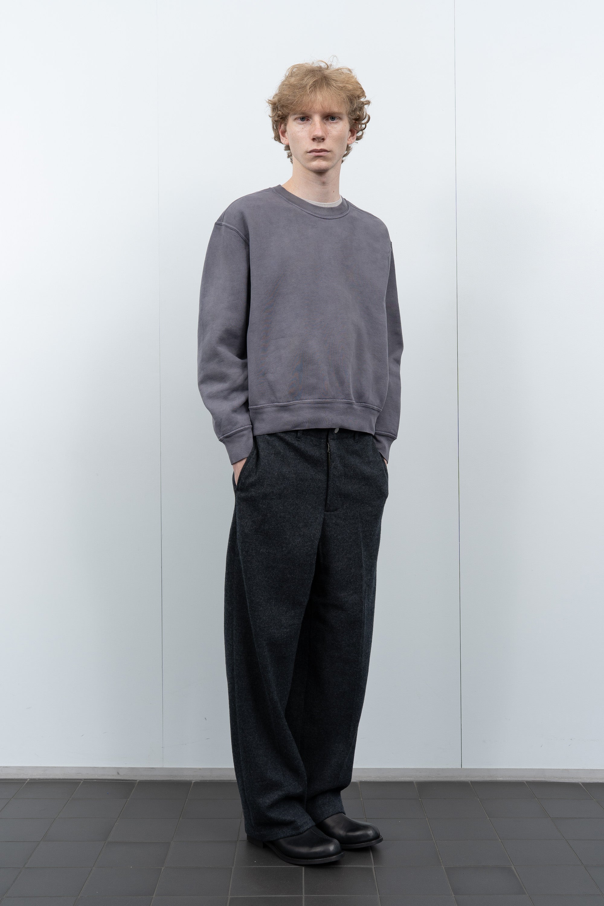 MINI CREWNECK - LOGWOOD