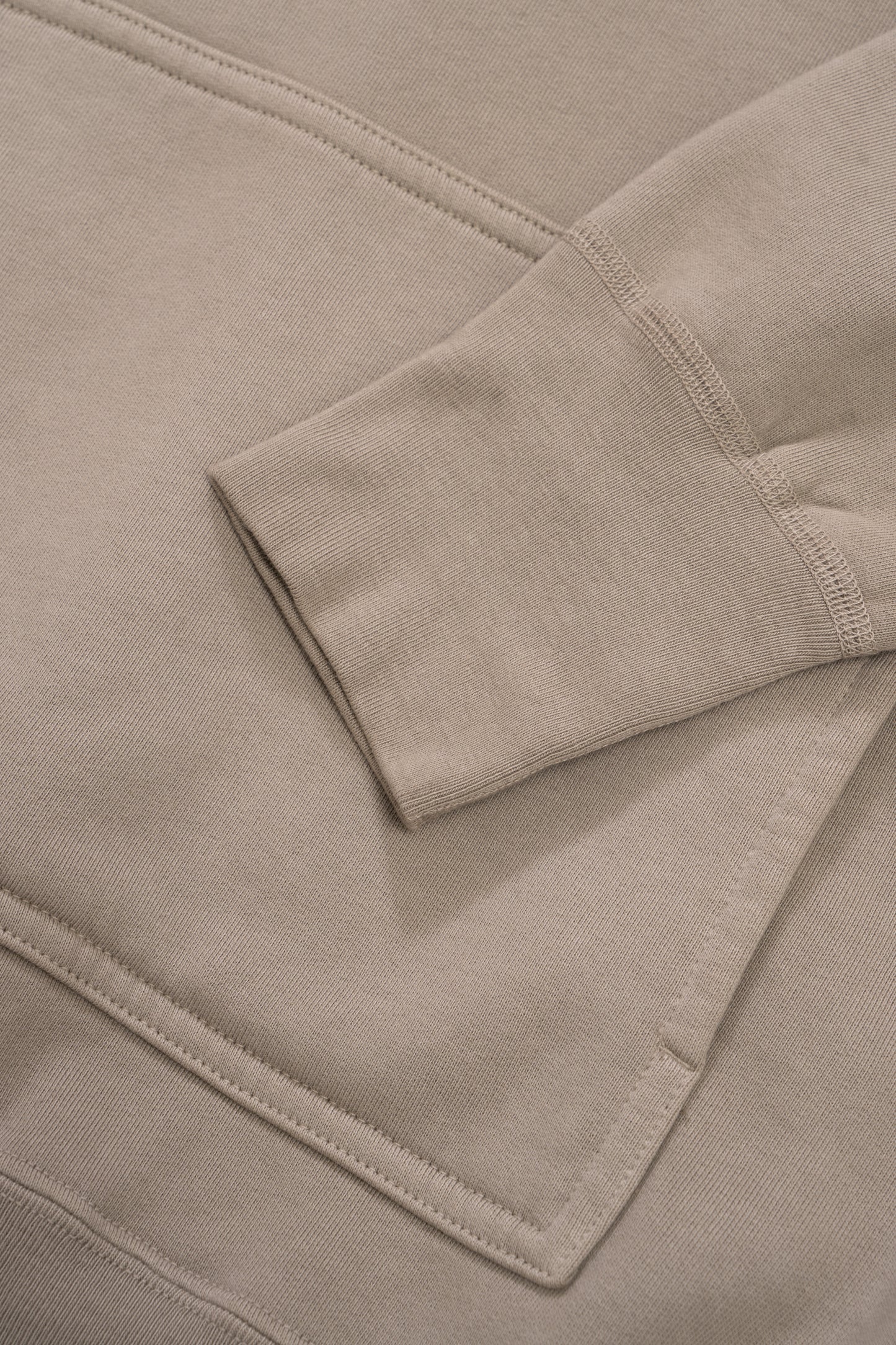 LW - C HOODIE - ALMOND