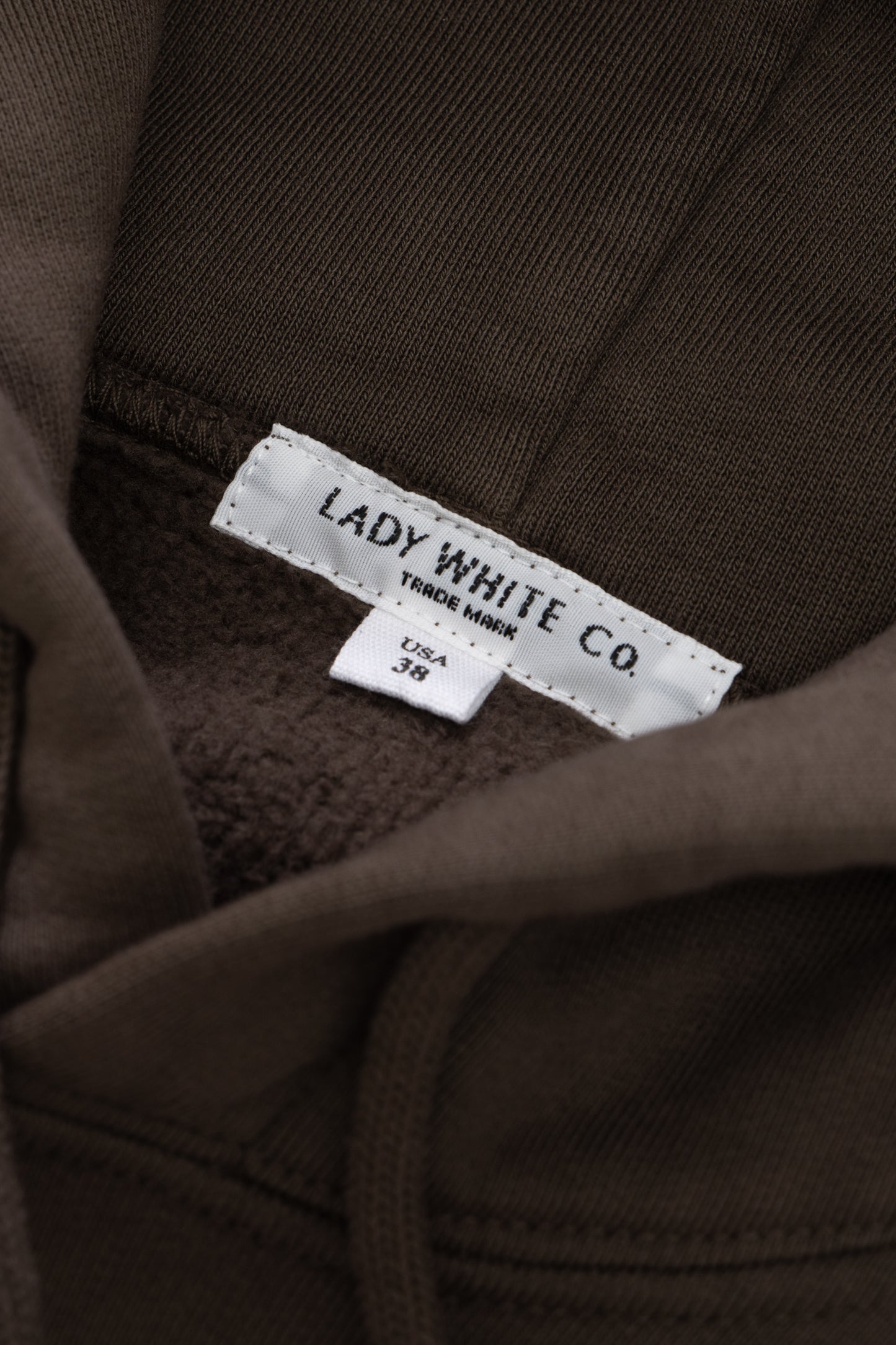 LW - C HOODIE - BARK