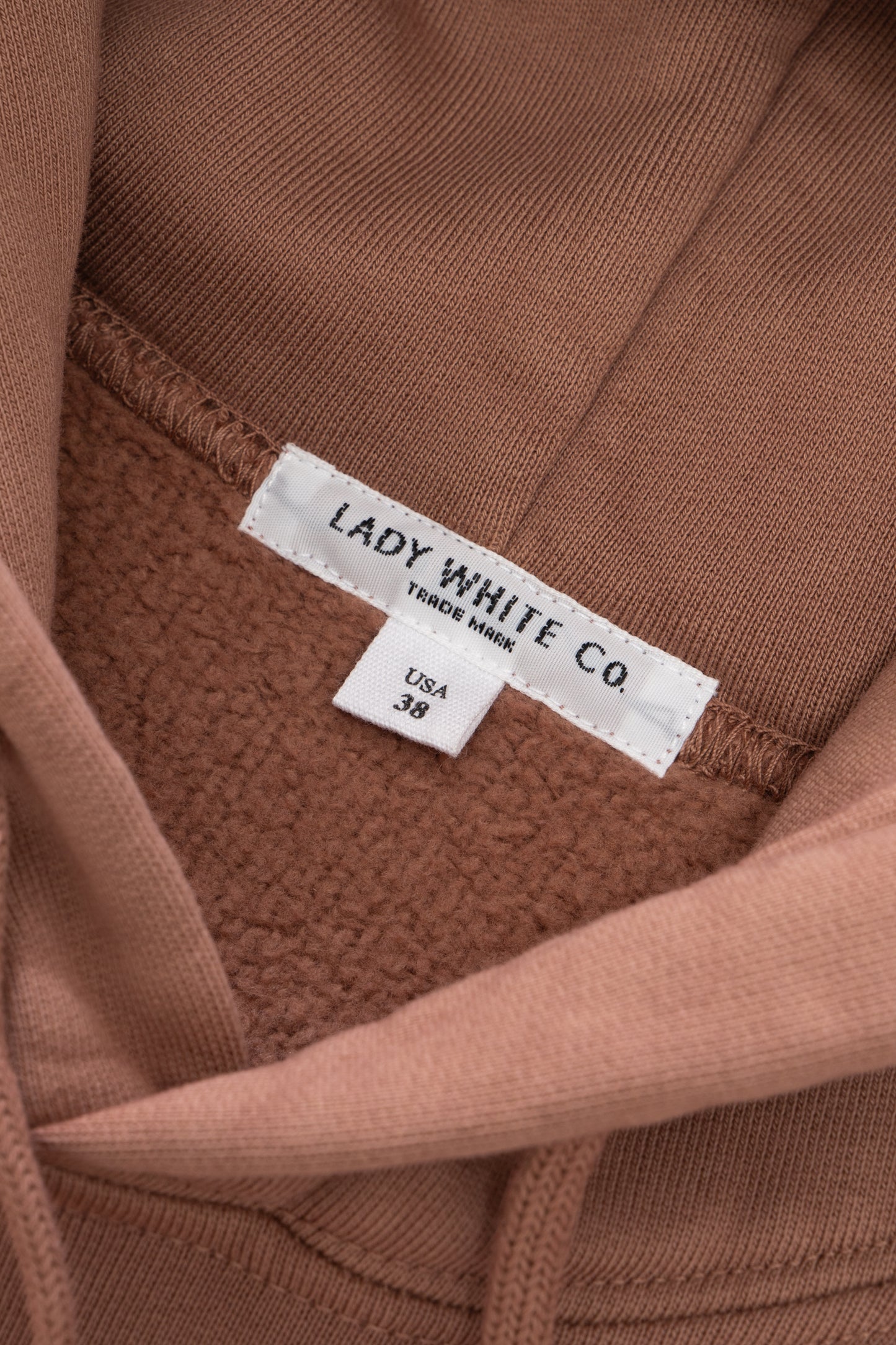 LW - C HOODIE - DEEP MAUVE