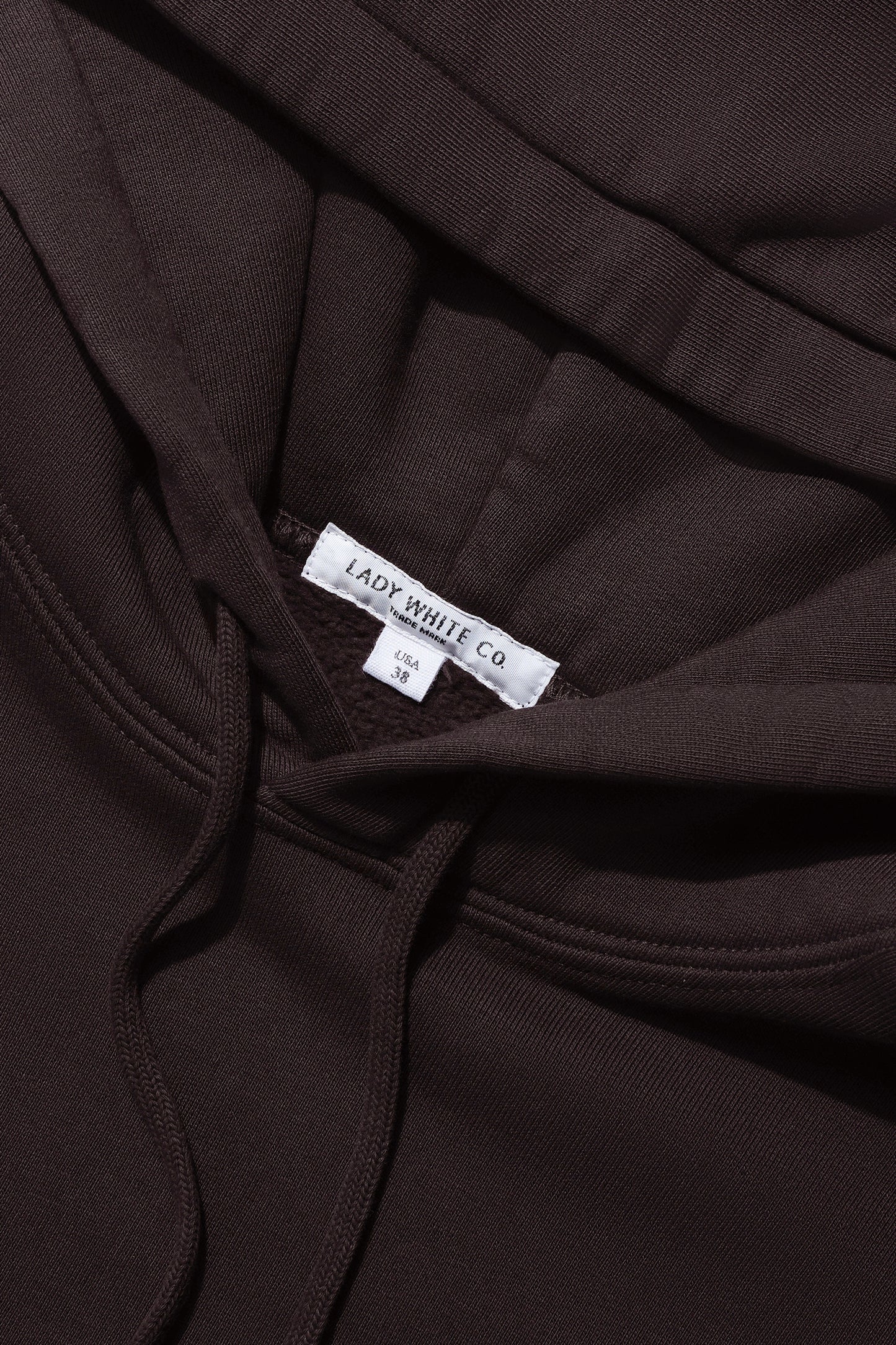 LW - C HOODIE - MUDDY BROWN