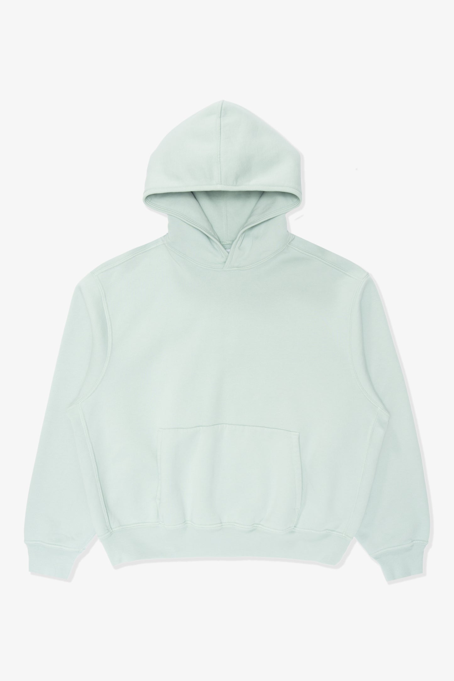 Overhead lay-flat image of LW624 Mini Hoodie