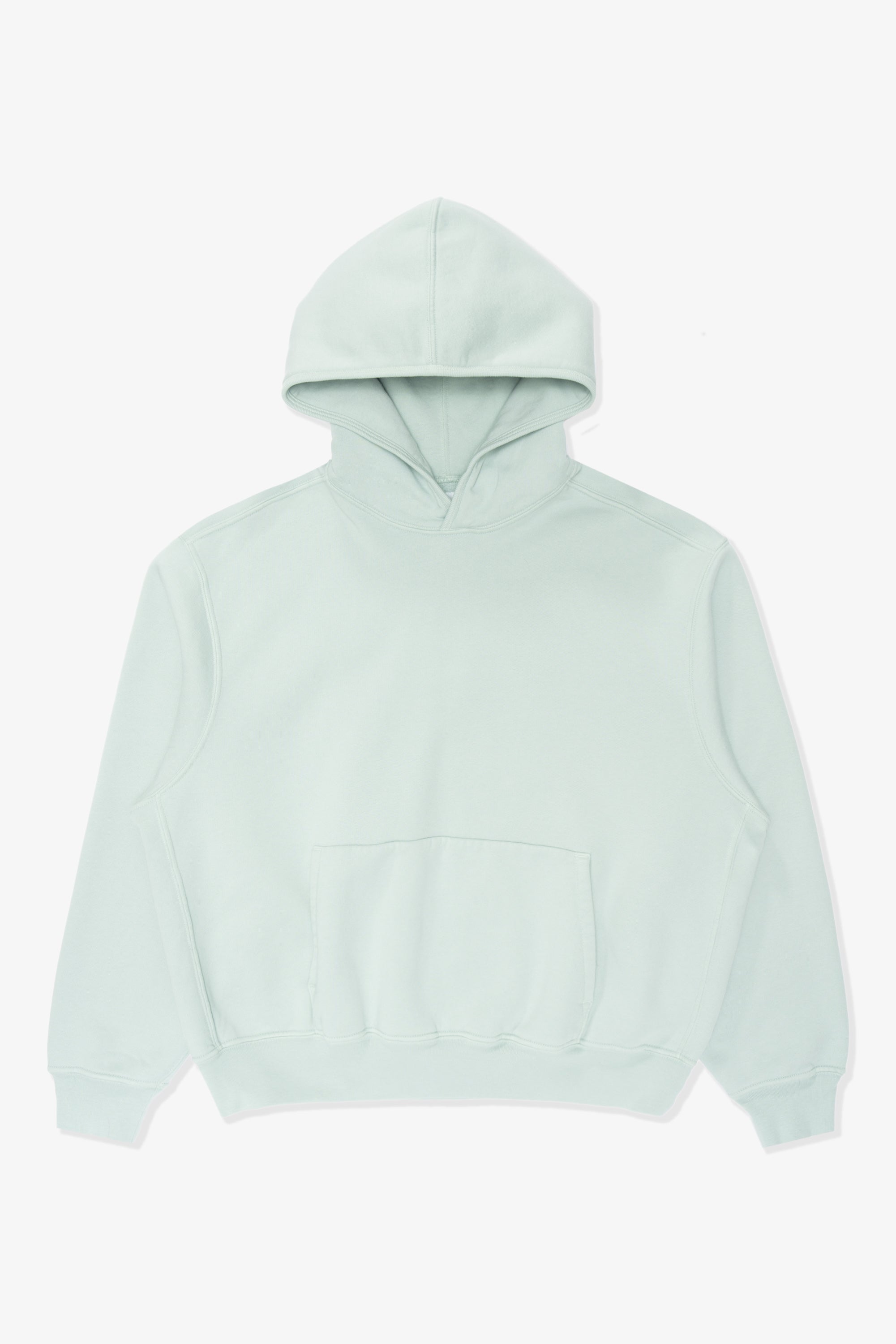 Overhead lay-flat image of LW624 Mini Hoodie