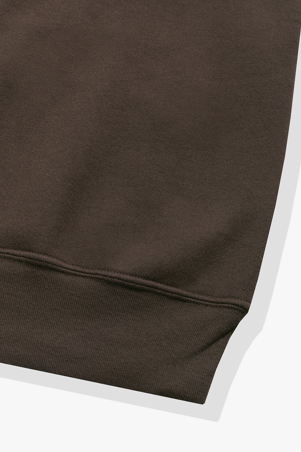 QUARTER ZIP SWEATSHIRT - BLACK OLIVE