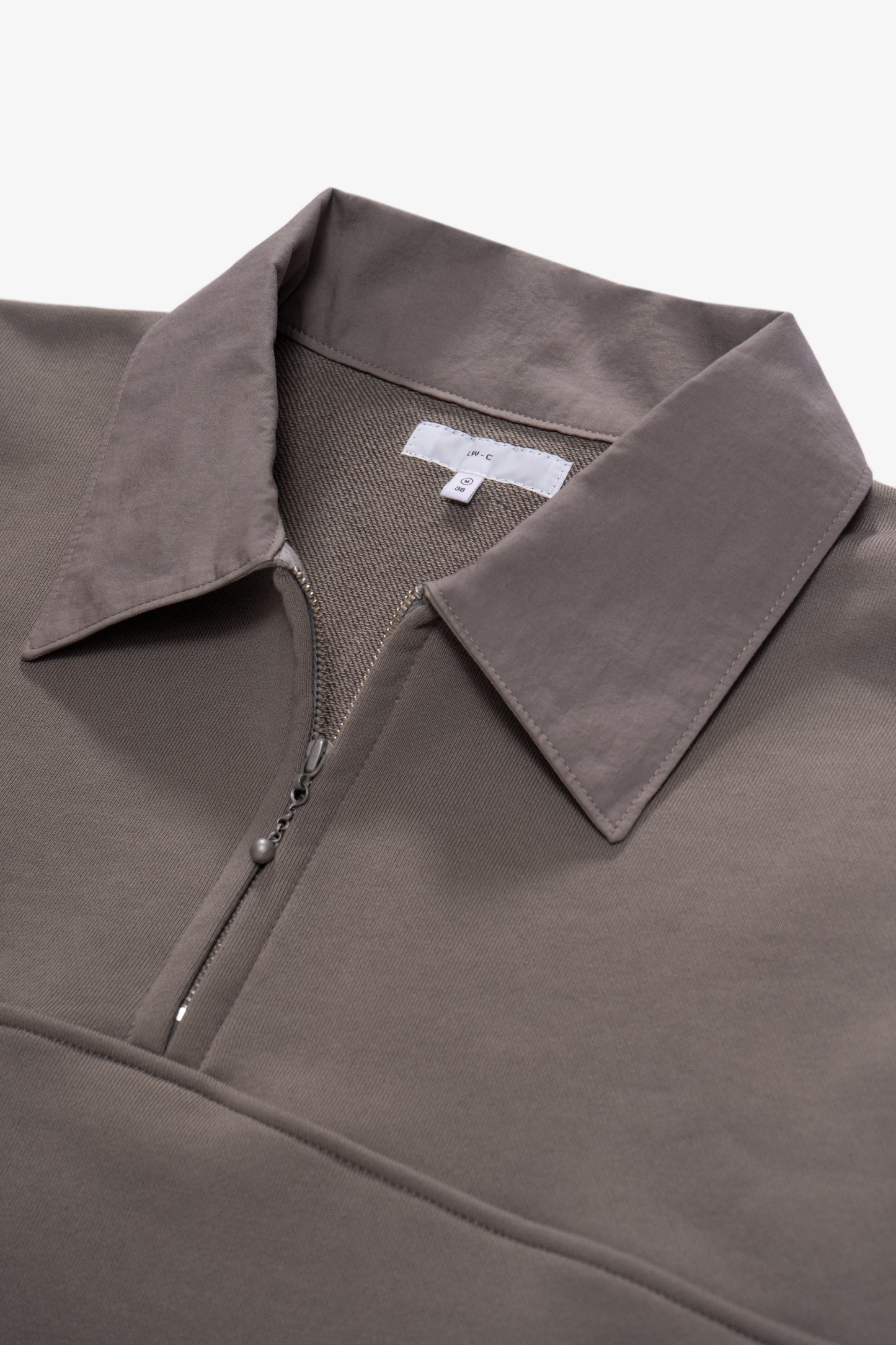 ANDERSON QUARTER ZIP - ANVIL GREY