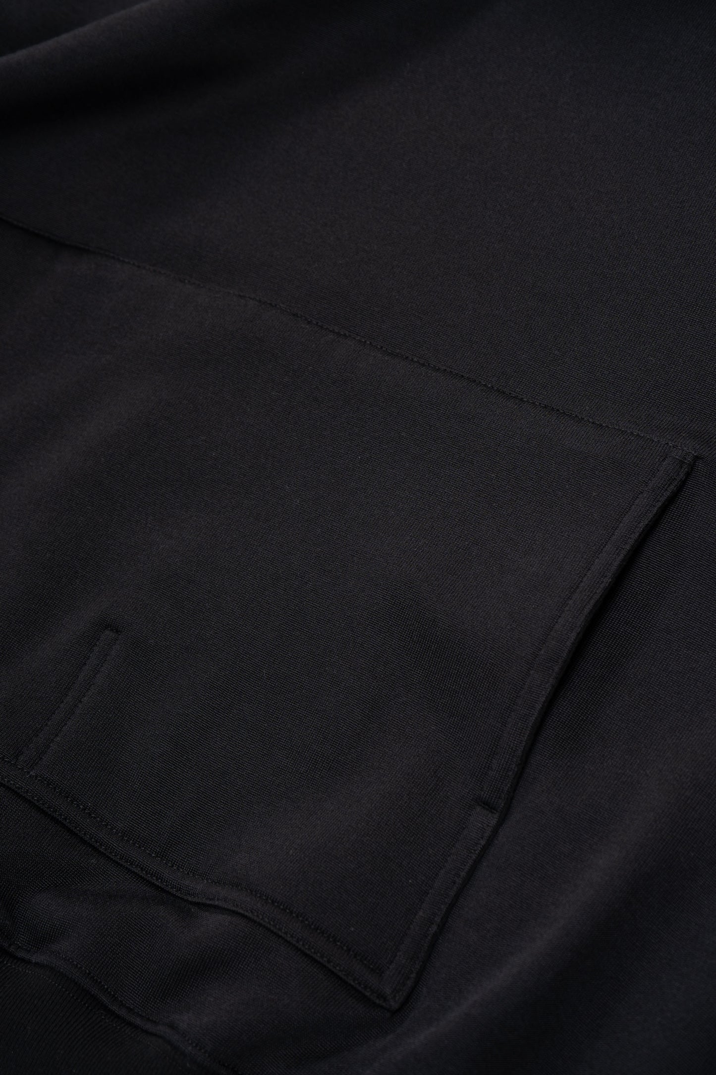 2 PLY CR HOODIE - BLACK
