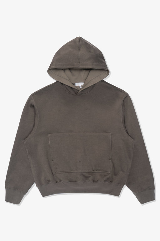 2 PLY CR HOODIE - GREY OLIVE