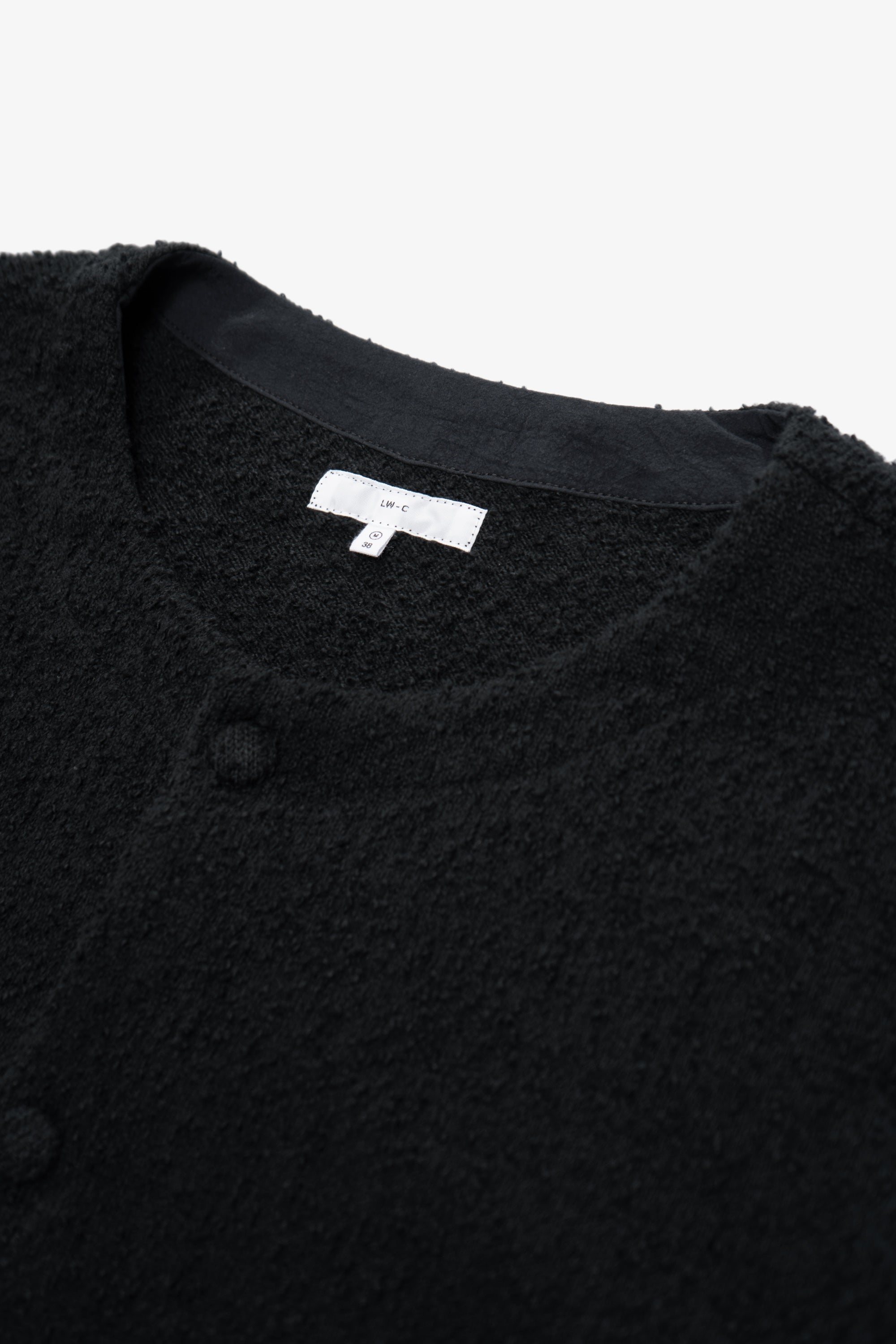 TEDDY CARDIGAN - BLACK