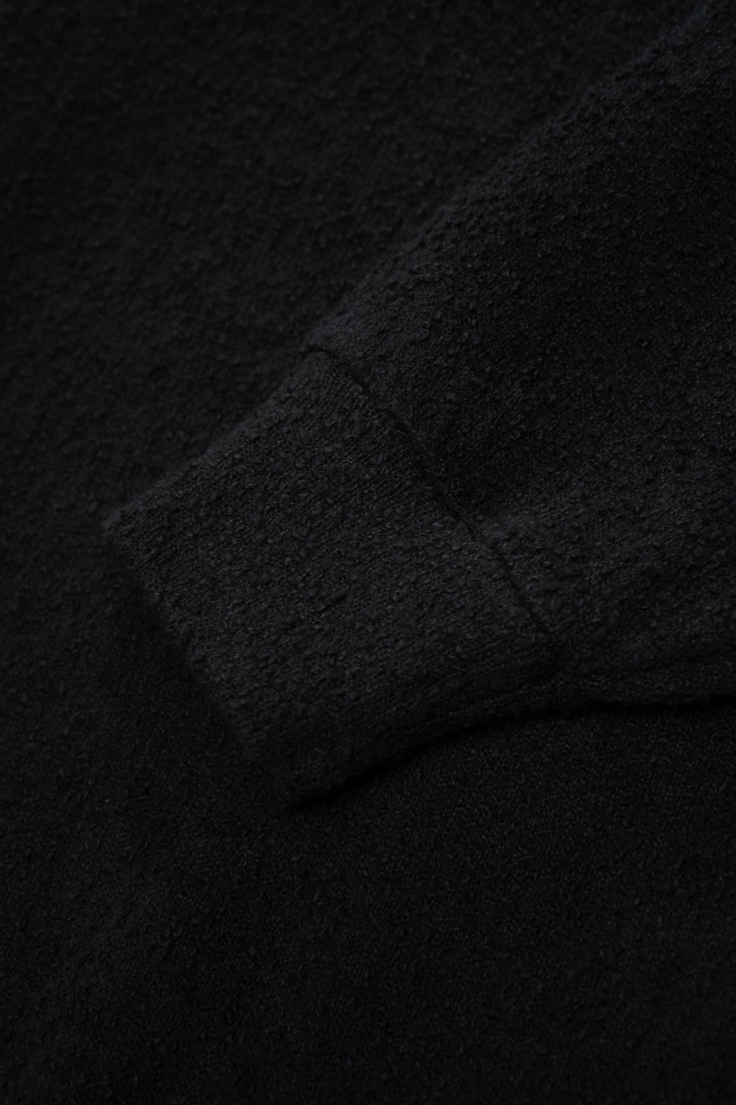 TEDDY CARDIGAN - BLACK