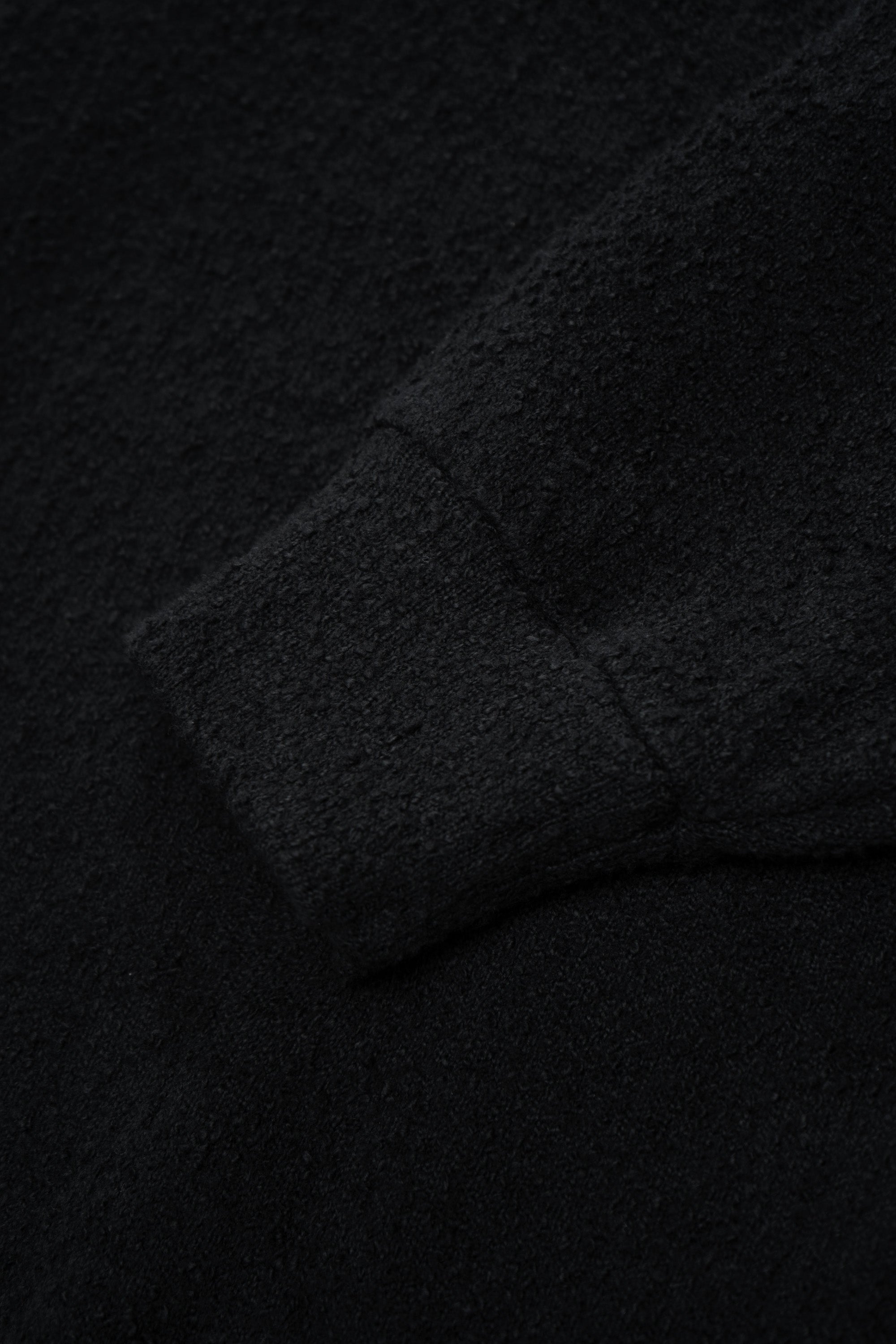 TEDDY CARDIGAN - BLACK