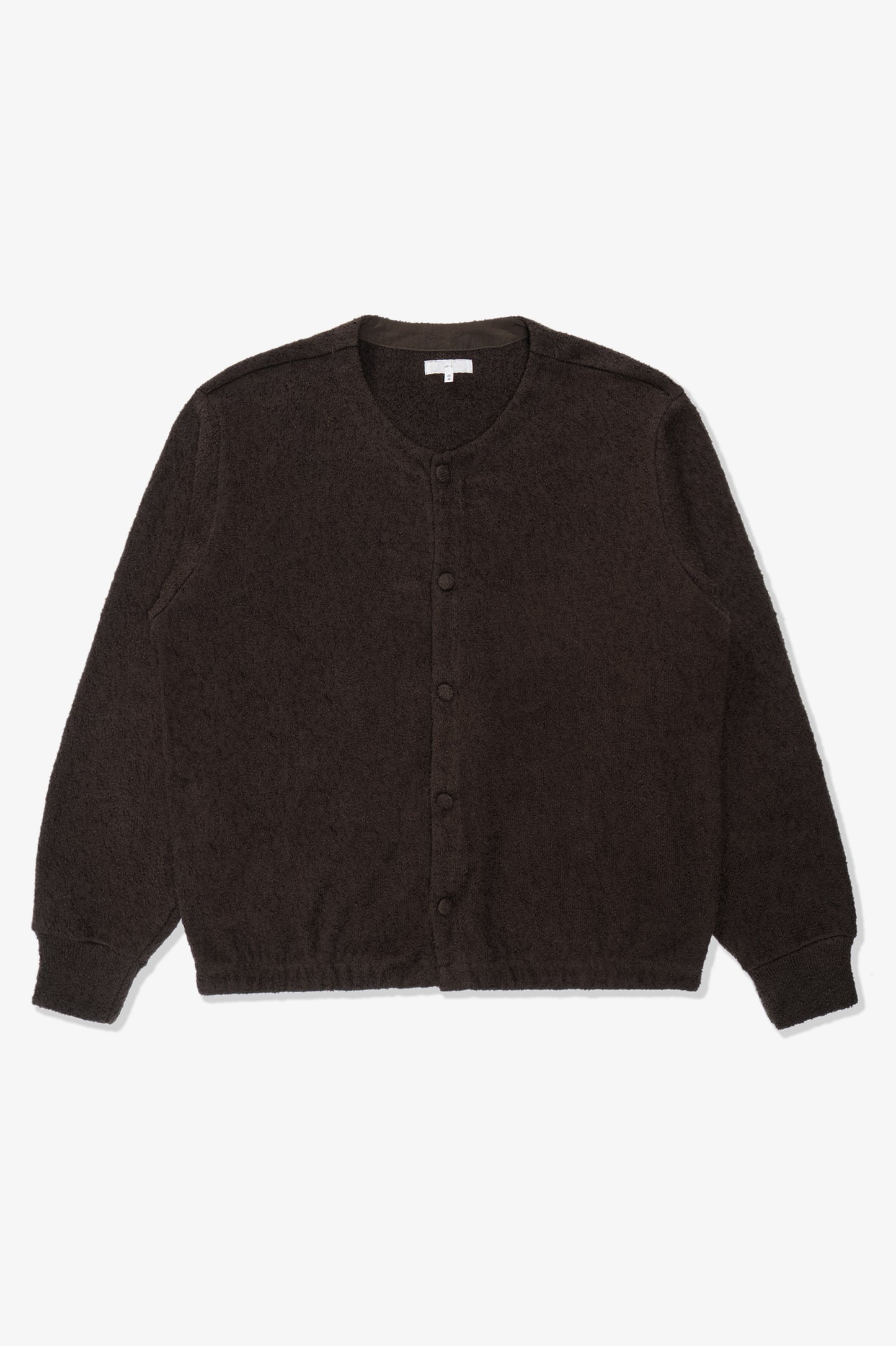 TEDDY CARDIGAN - BLACK MUSHROOM