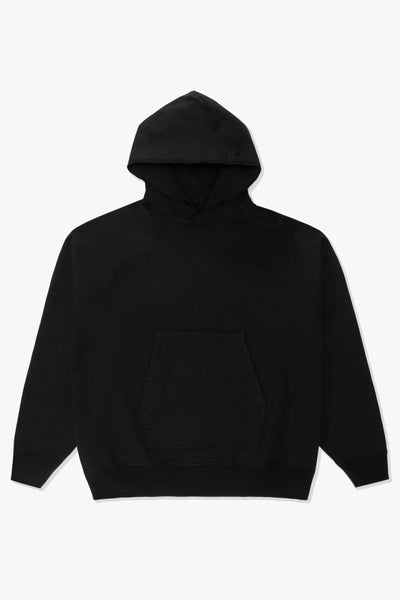 SUPER WEIGHTED HOODIE - BLACK – LADY WHITE CO.