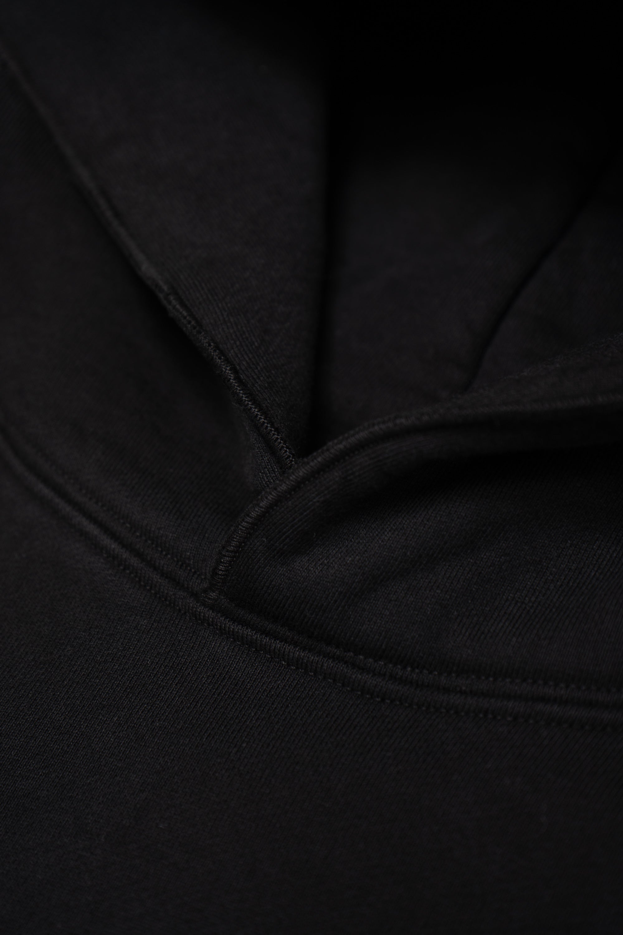 Collar detail of LW680 Super Weighted Hoodie