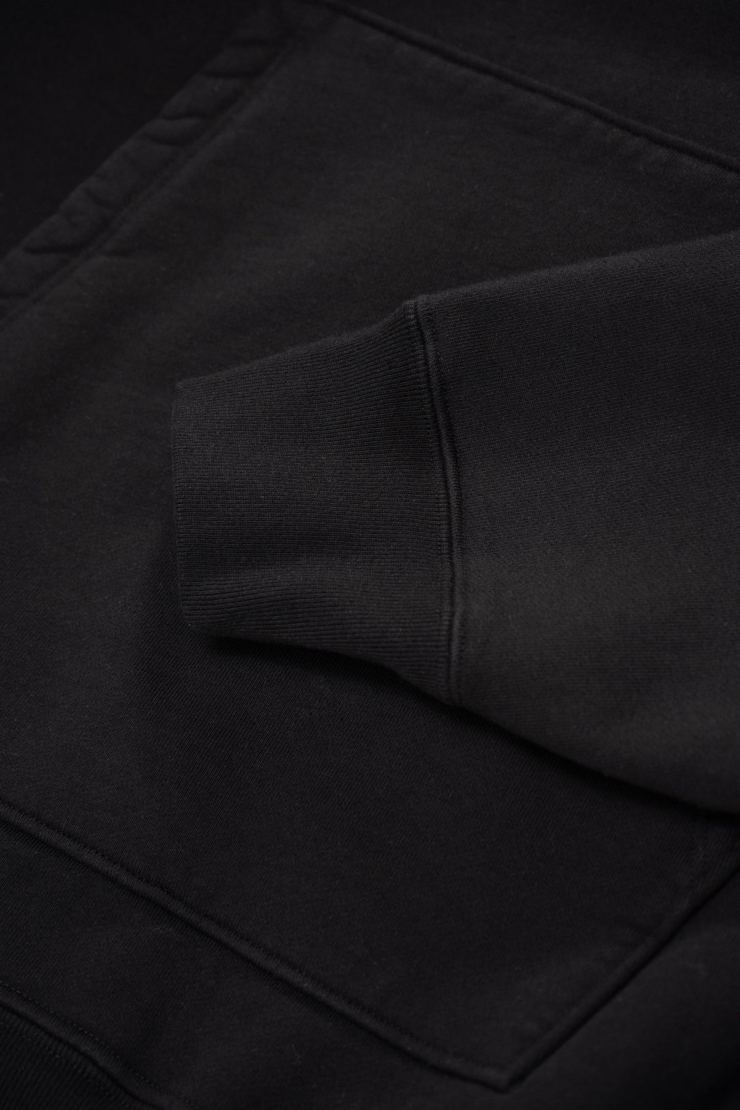 Cuff detail of LW680 Super Weighted Hoodie