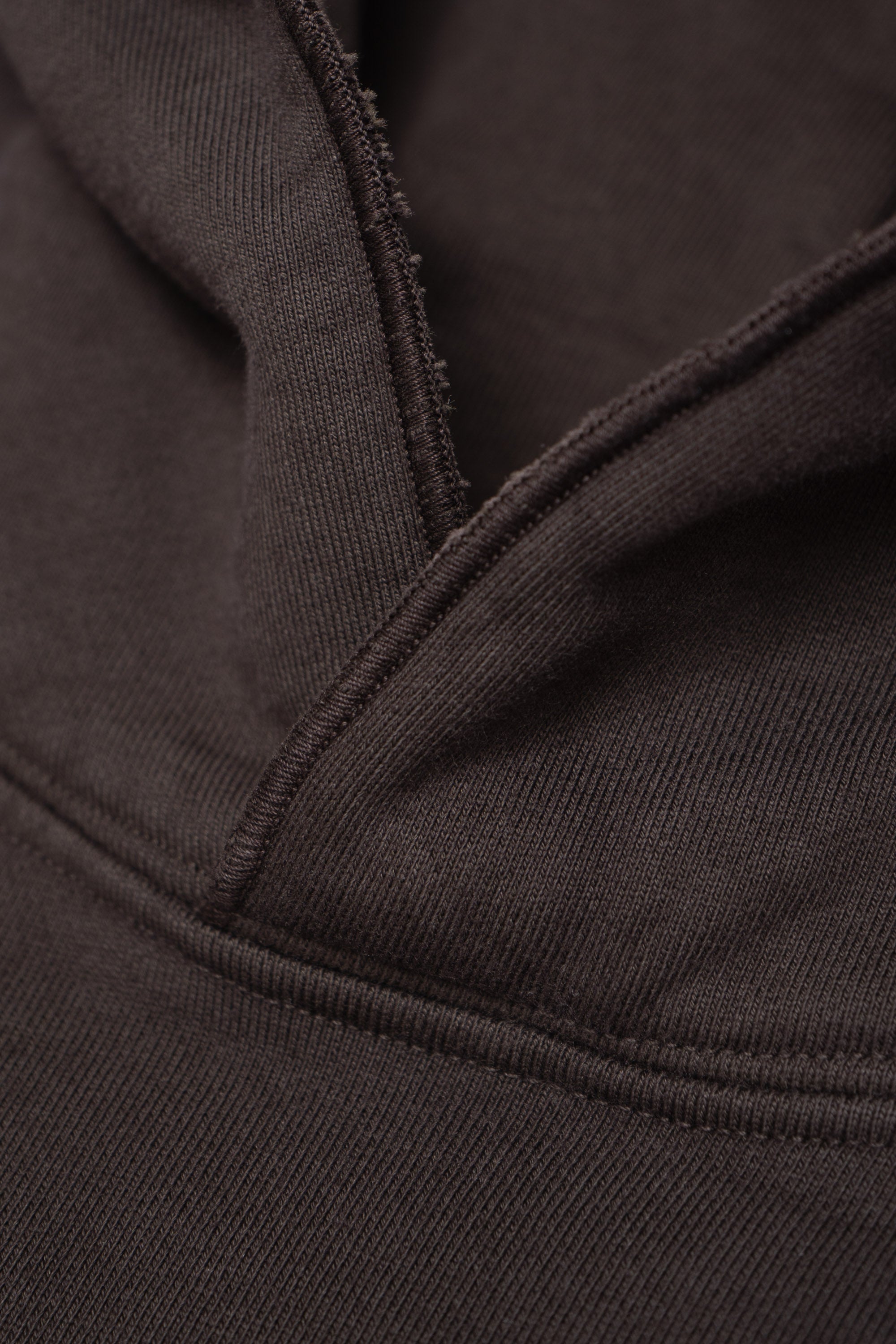 Collar detail of LW680 Super Weighted Hoodie