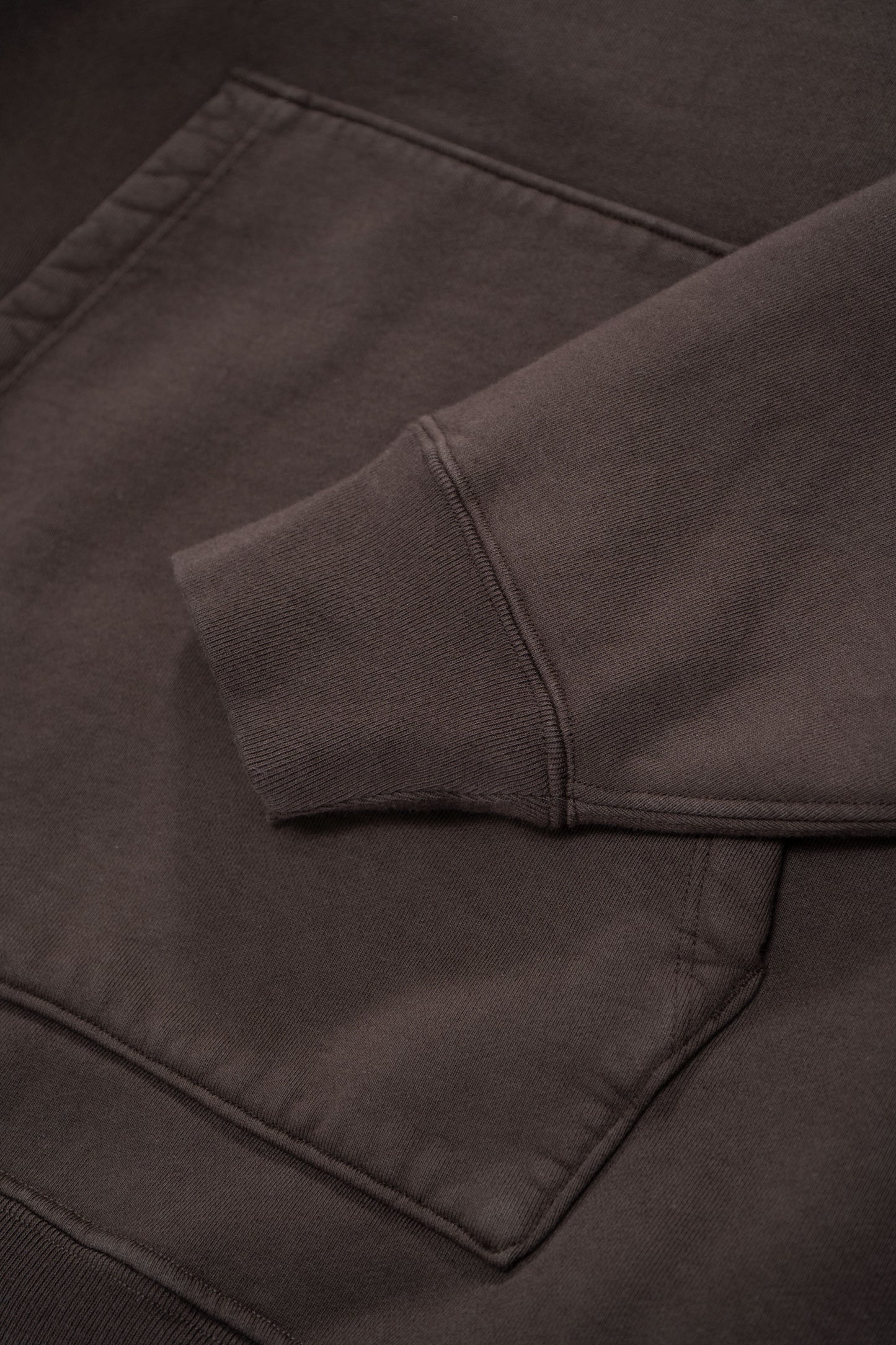 Cuff detail of LW680 Super Weighted Hoodie