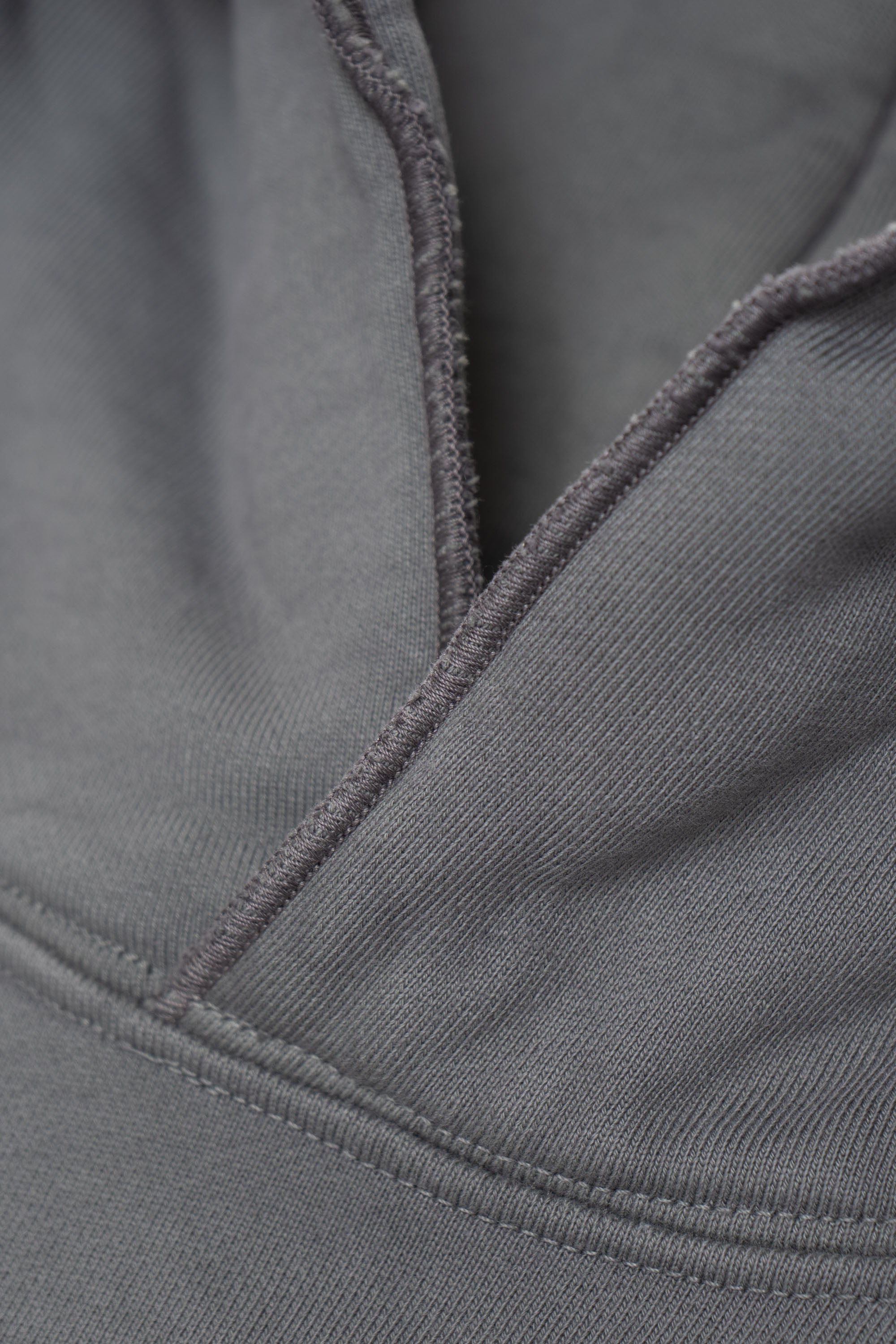 Collar detail of LW680 Super Weighted Hoodie