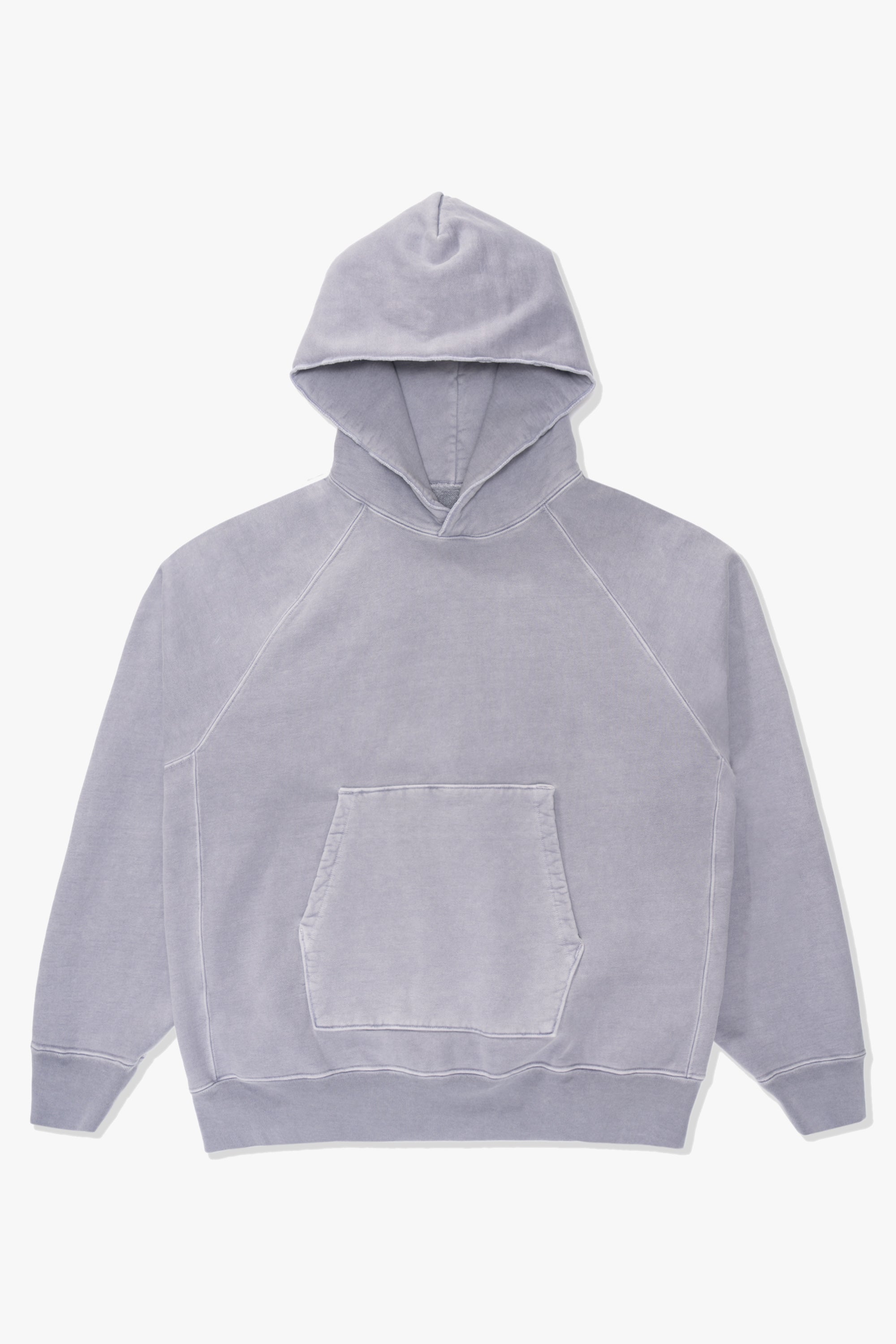 SUPER WEIGHTED HOODIE - LILAC GREY