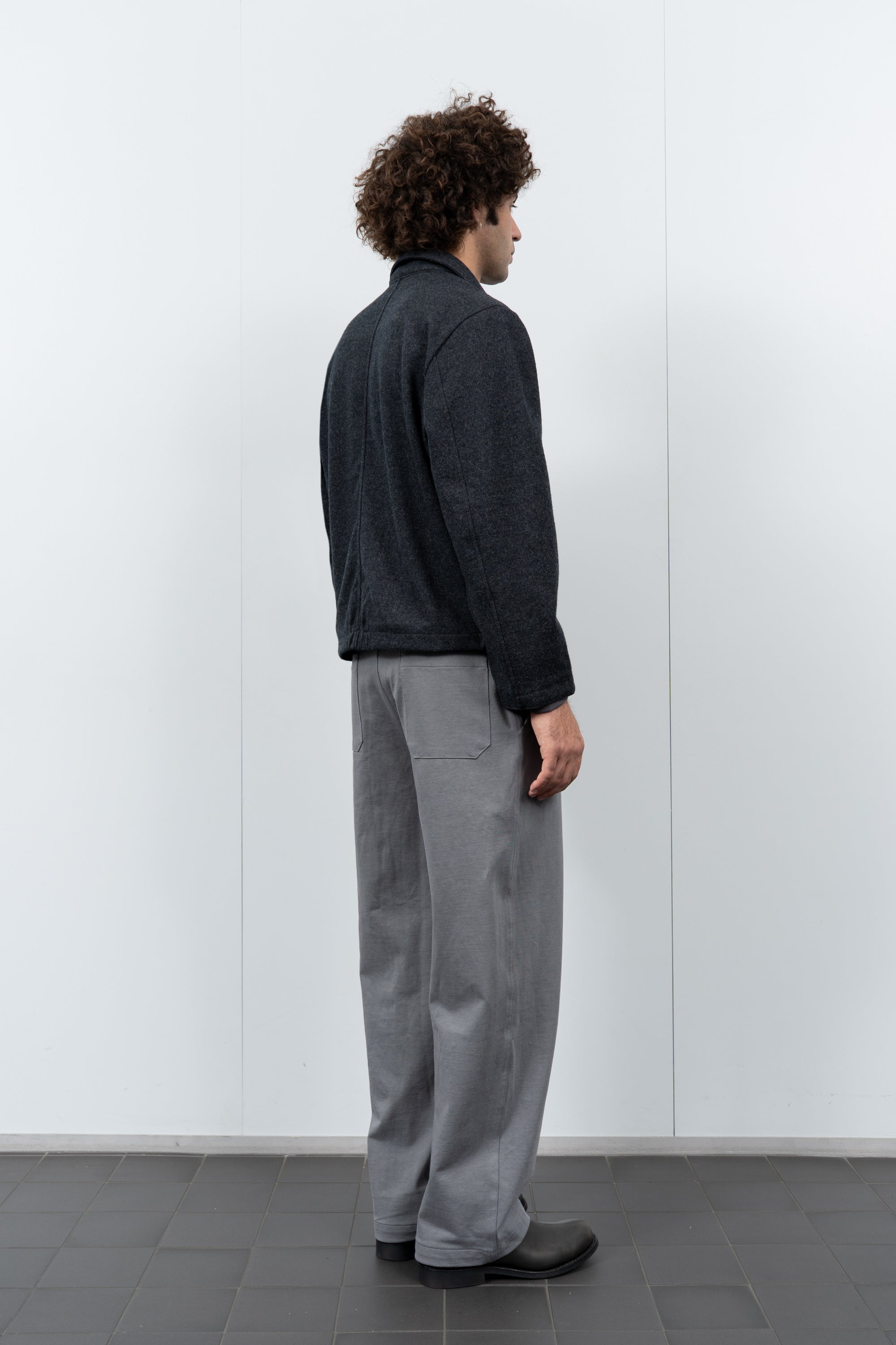 LOMA BLOUSON - CHARCOAL – LADY WHITE CO.