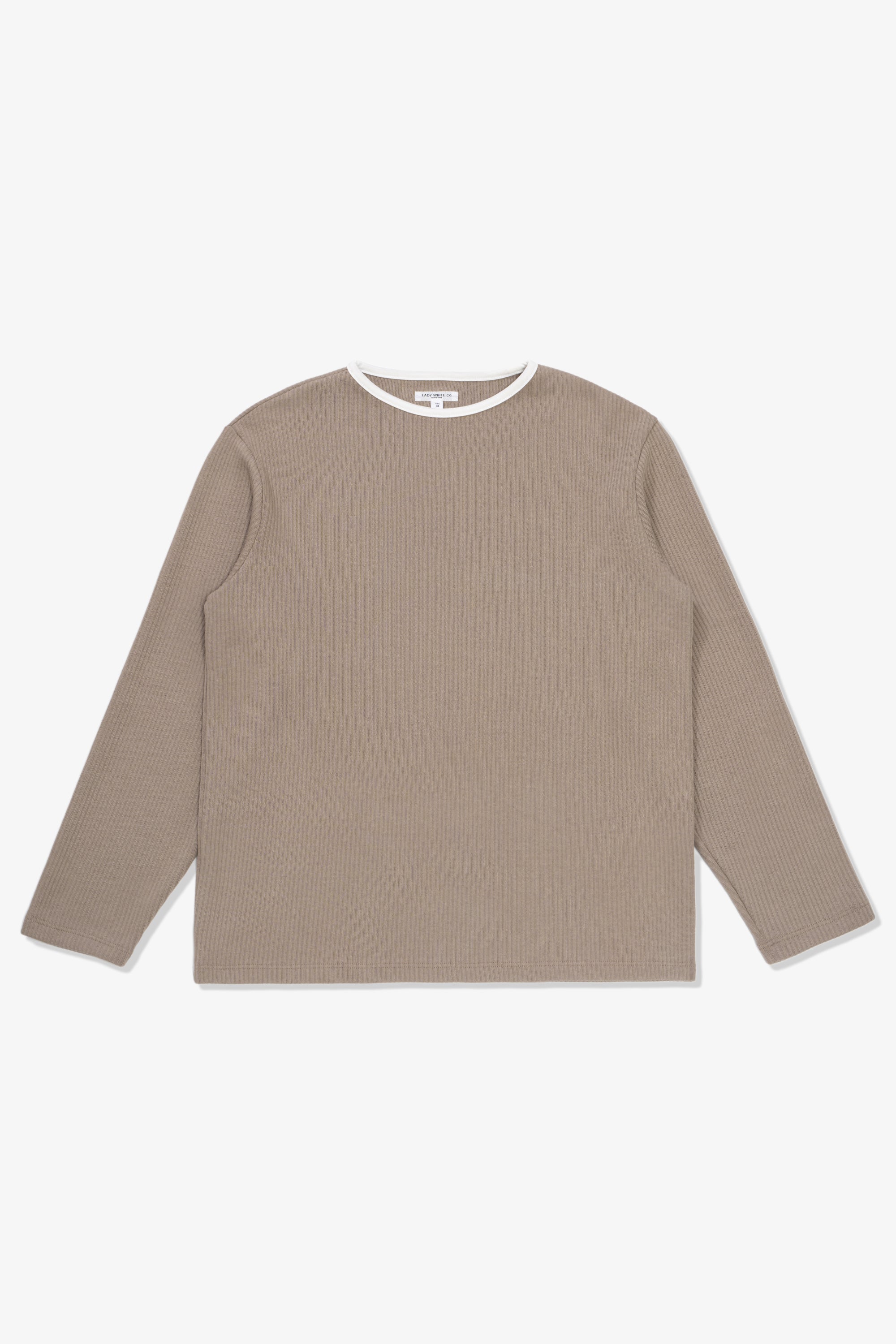 RING SWEATER - TAUPE