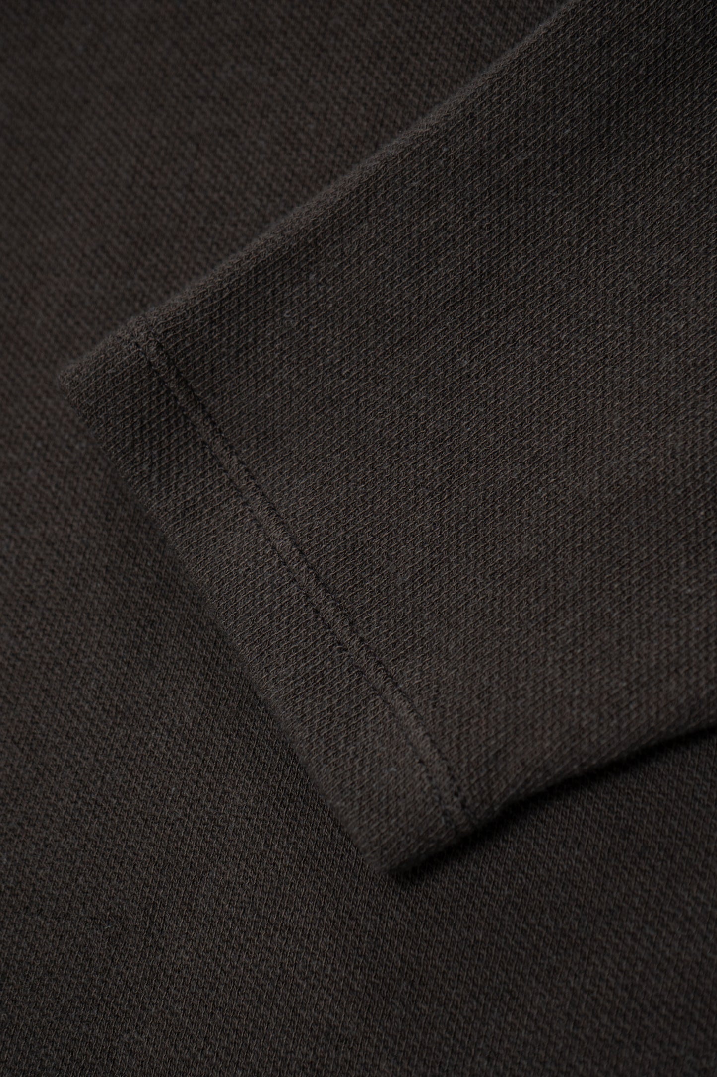 DOUBLE KNIT SWEATER - BLACK MUSHROOM