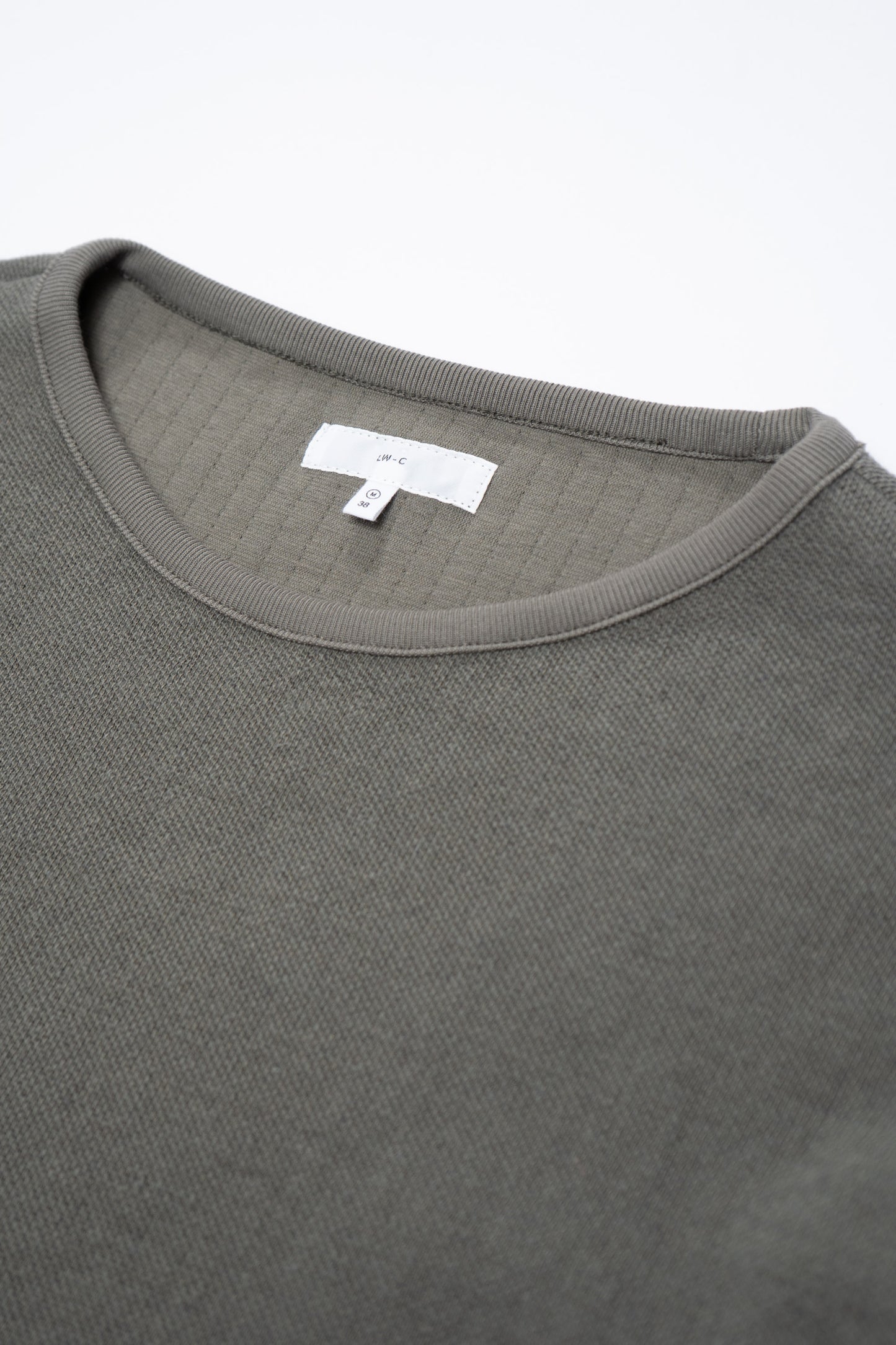 DOUBLE KNIT SWEATER - DARK KELP