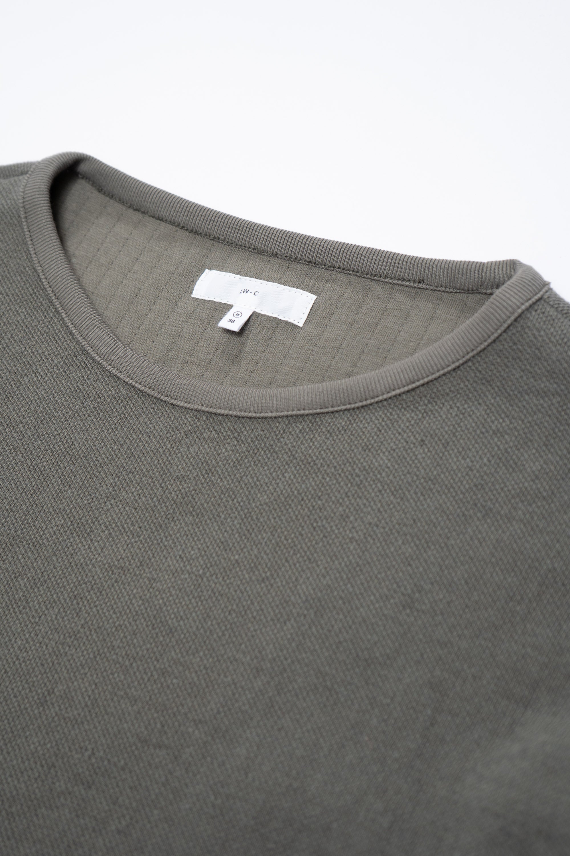 DOUBLE KNIT SWEATER - DARK KELP