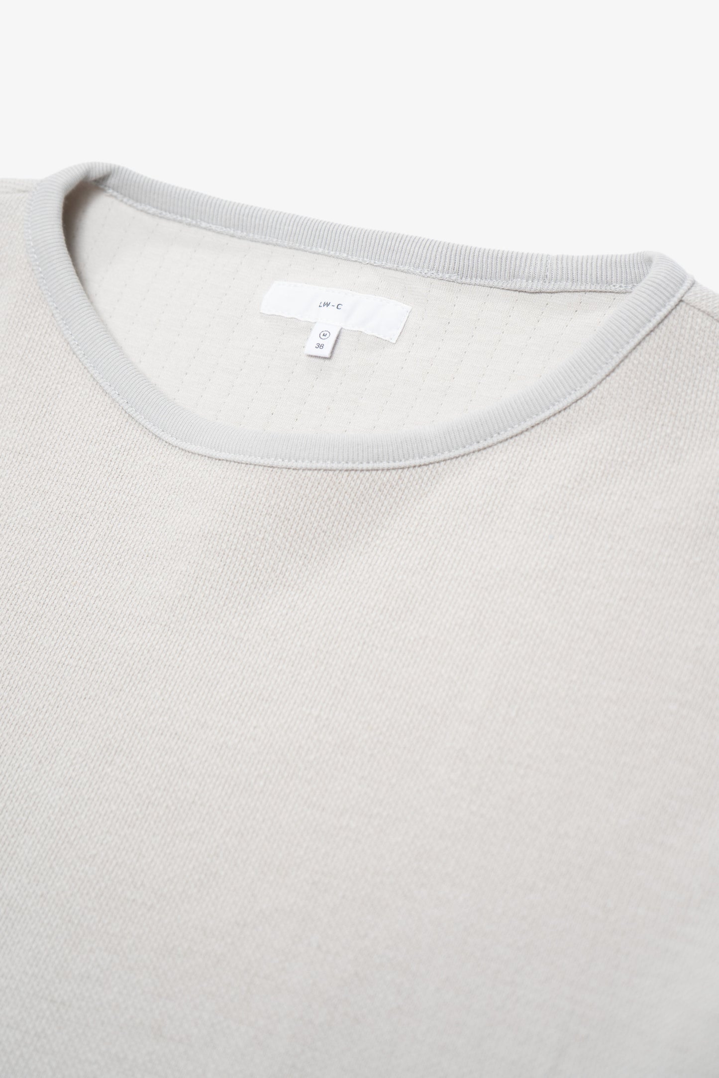 DOUBLE KNIT SWEATER - OAK GREY