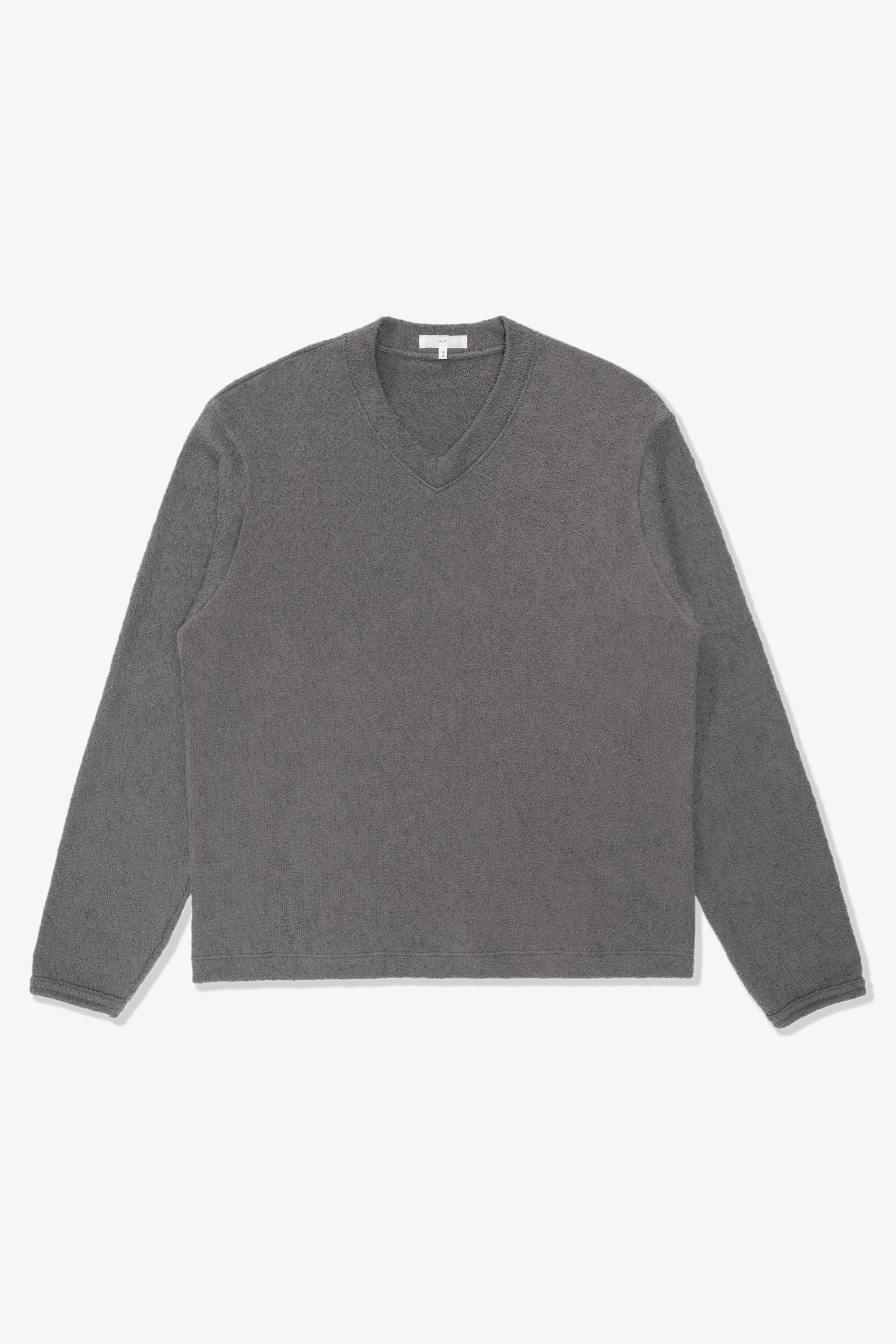 TEDDY HIGH V-NECK - KELP
