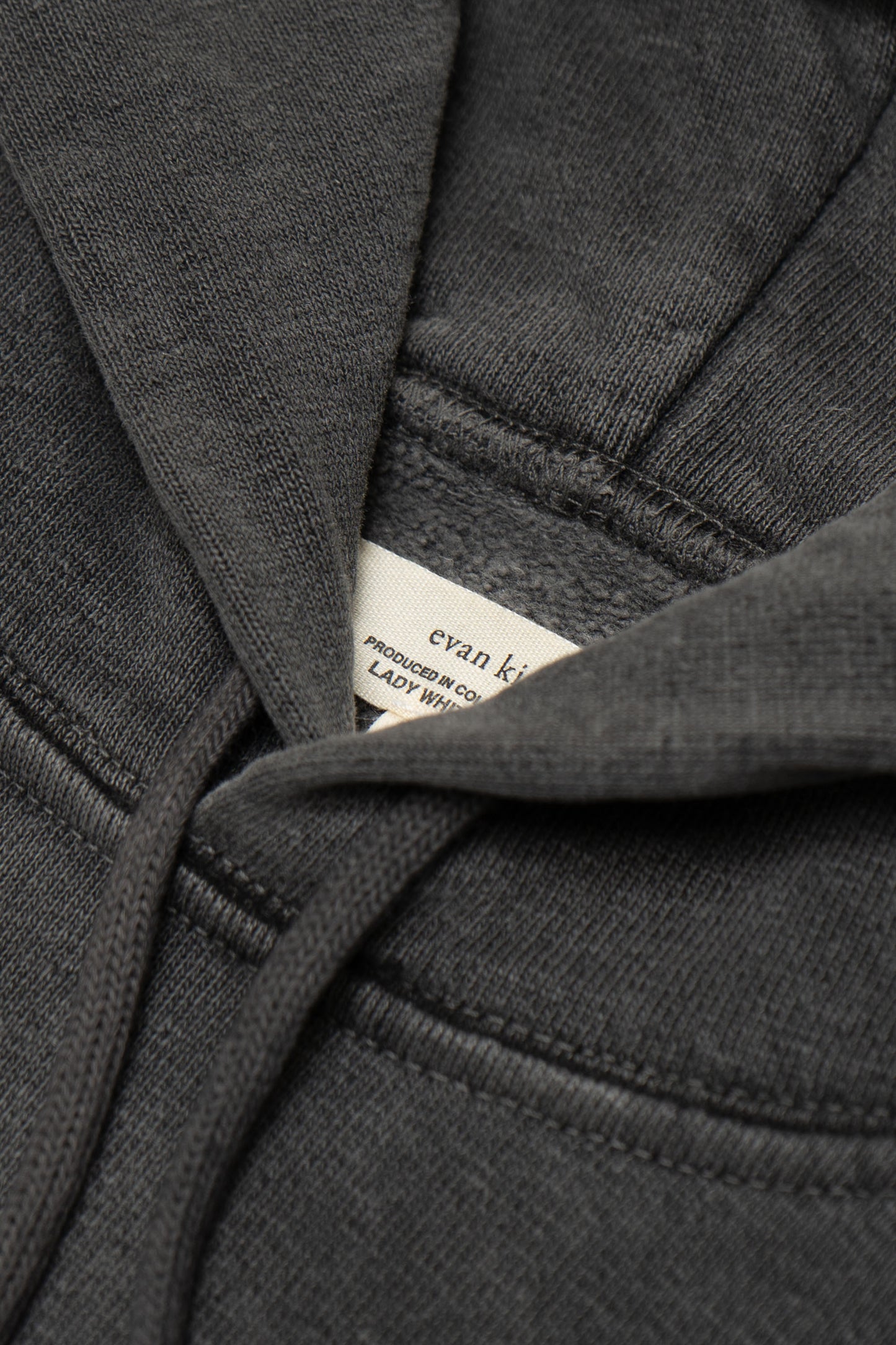 LW - C x Evan Kinori Hoodie - FADED BLACK