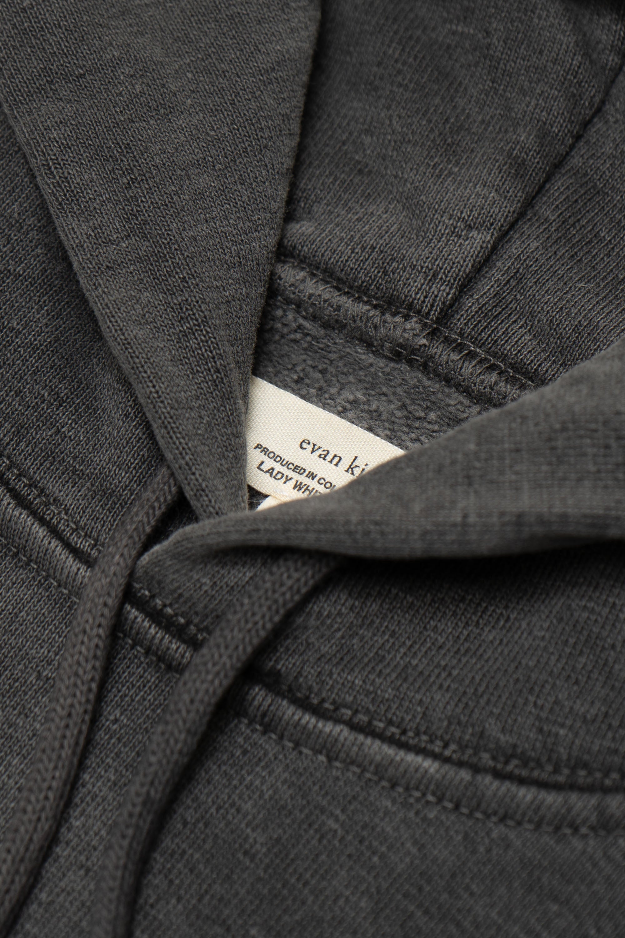 LW - C x Evan Kinori Hoodie - FADED BLACK