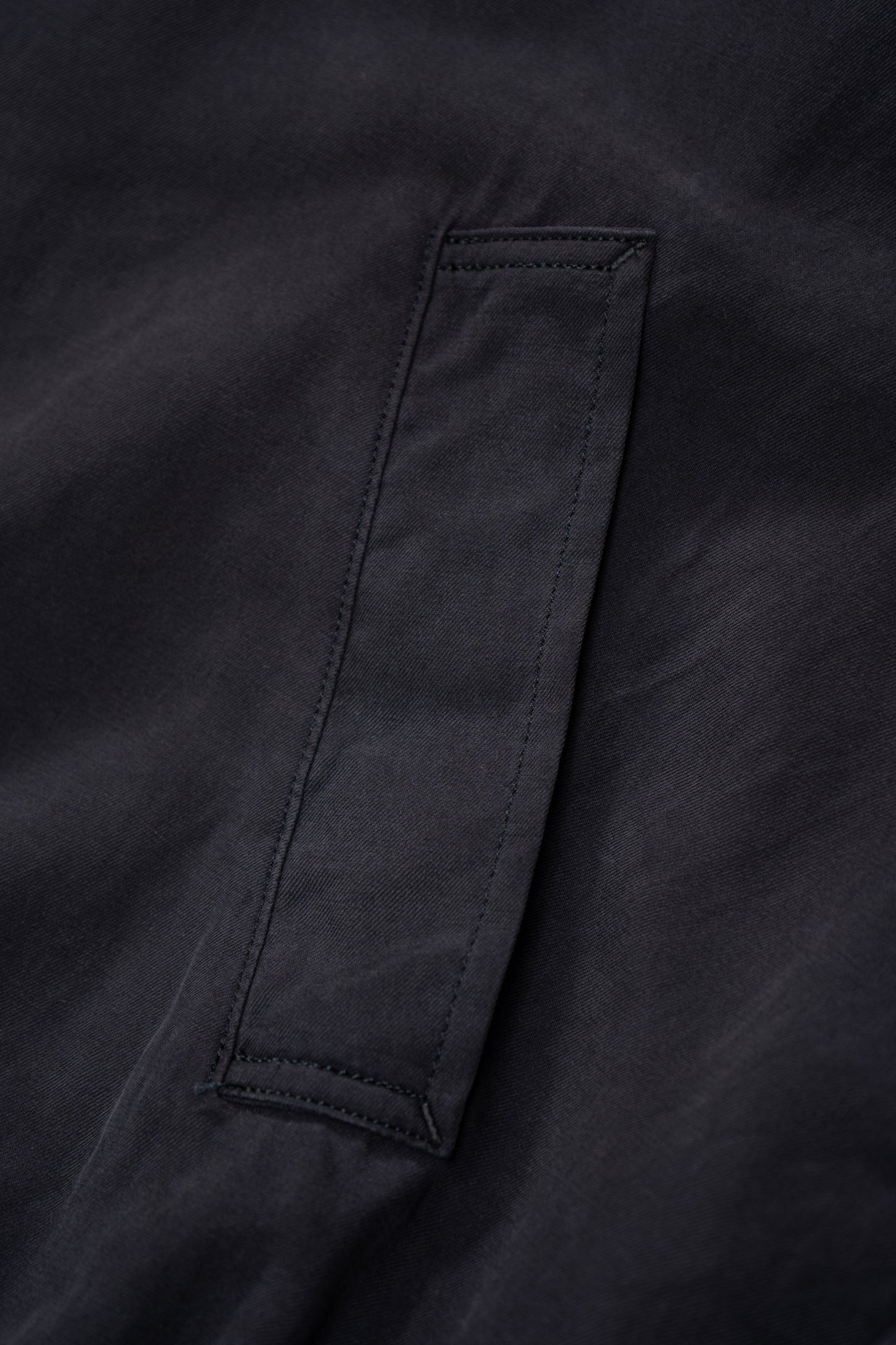 LW - C x KAPTAIN SUNSHINE SILK ZIP JACKET - NAVY