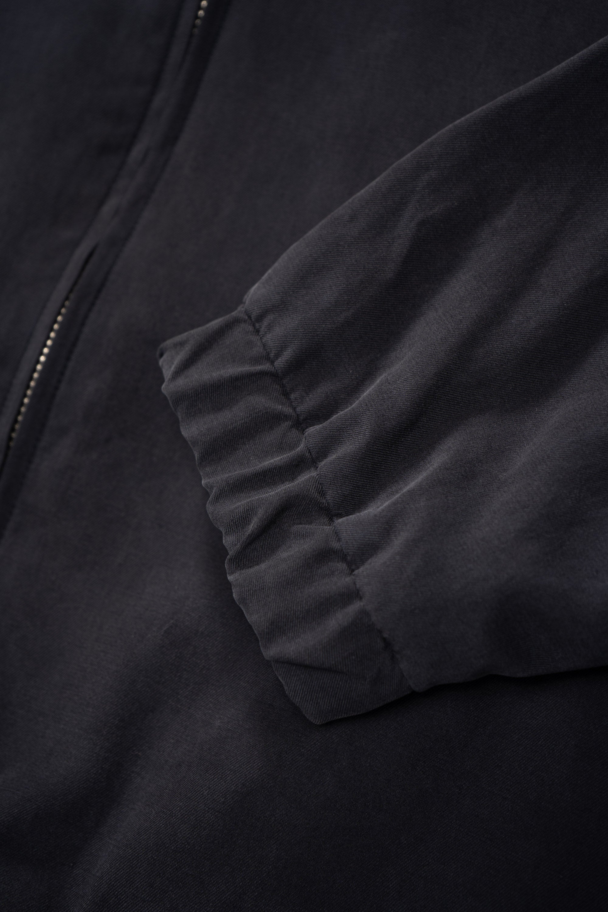 LW - C x KAPTAIN SUNSHINE SILK ZIP JACKET - NAVY – LADY WHITE CO.