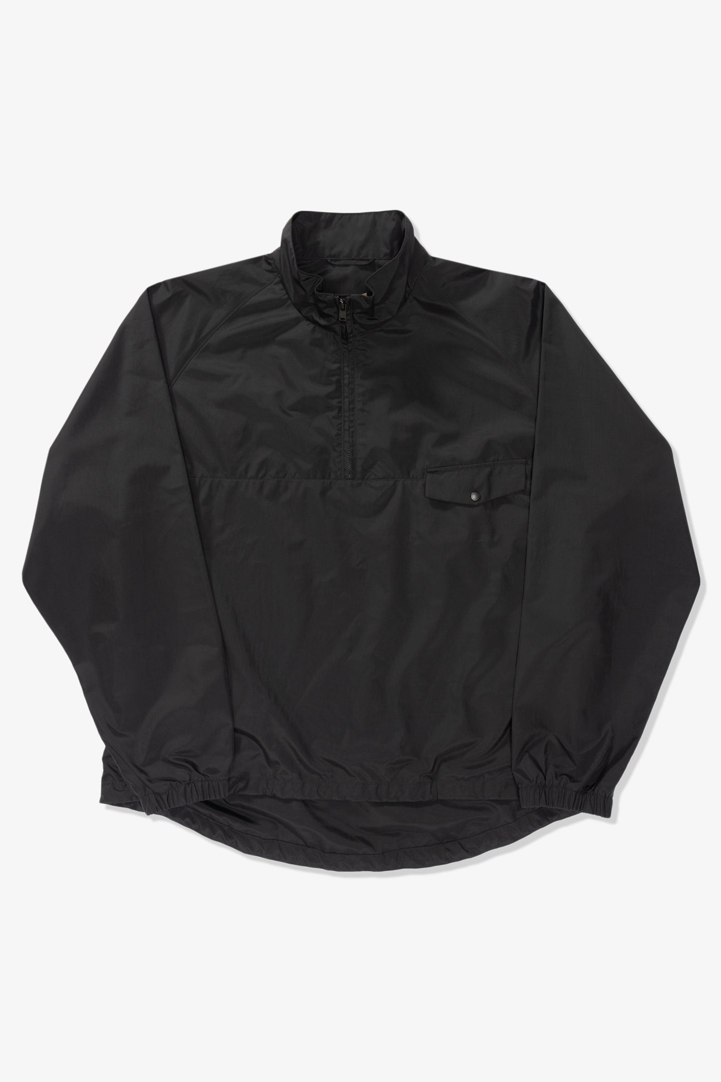 LW - C x KAPTAIN SUNSHINE SILK POLY PULLOVER - ANTHRACITE