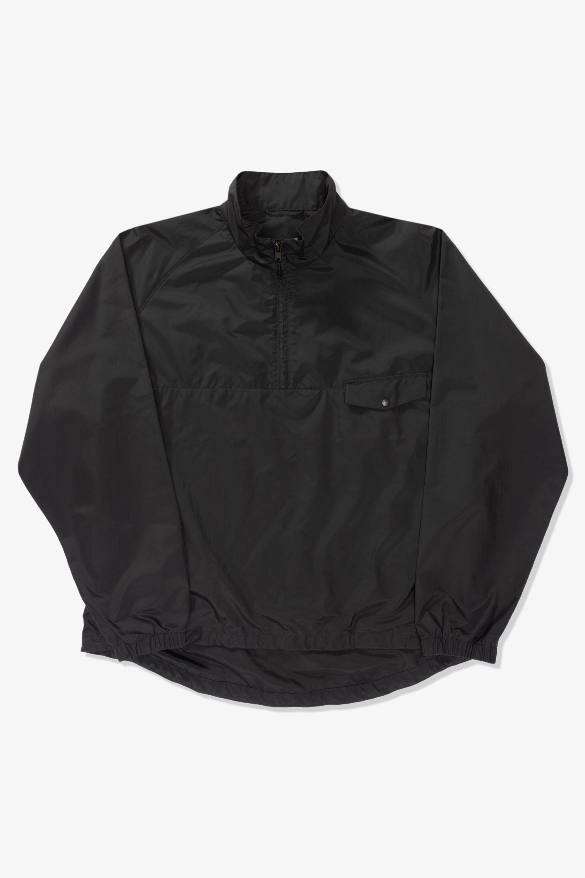 LW - C x KAPTAIN SUNSHINE SILK POLY PULLOVER - ANTHRACITE