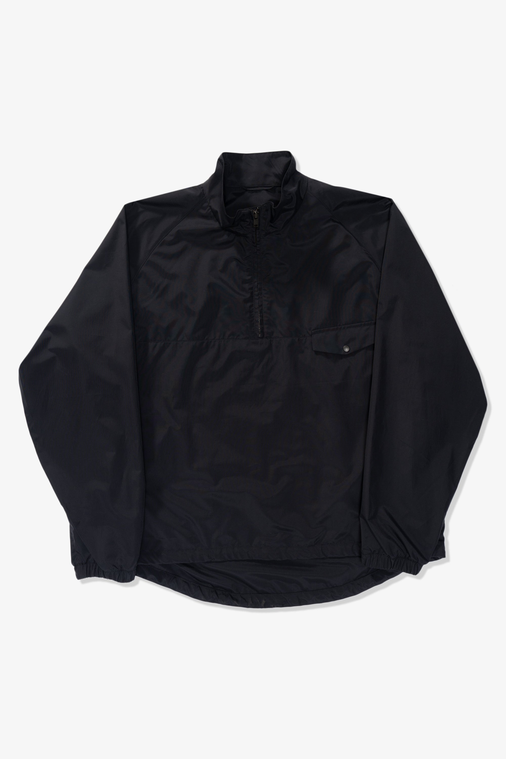 LW - C x KAPTAIN SUNSHINE SILK POLY PULLOVER - NAVY