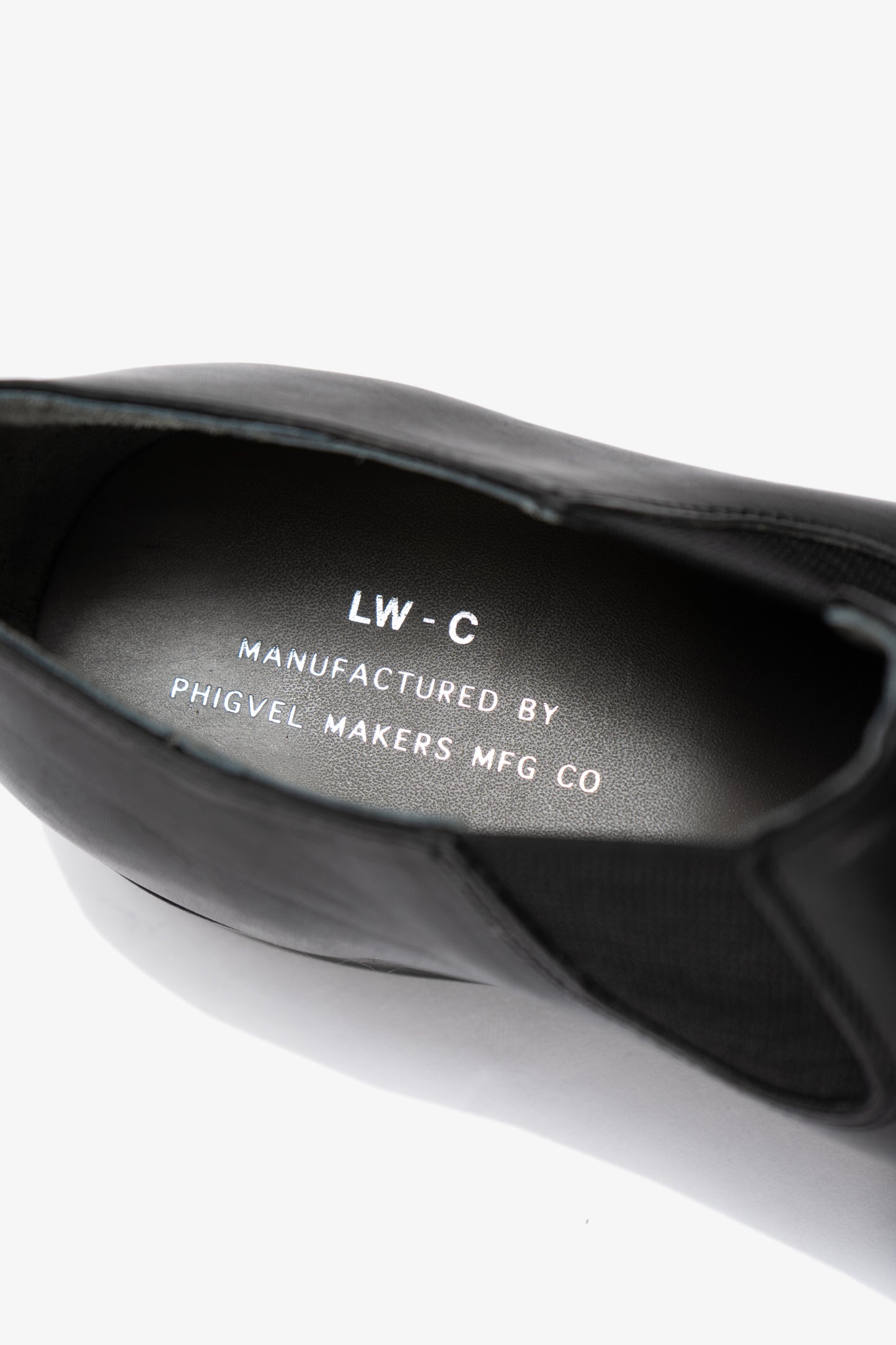 SPLIT SEAM SHOE - BLACK